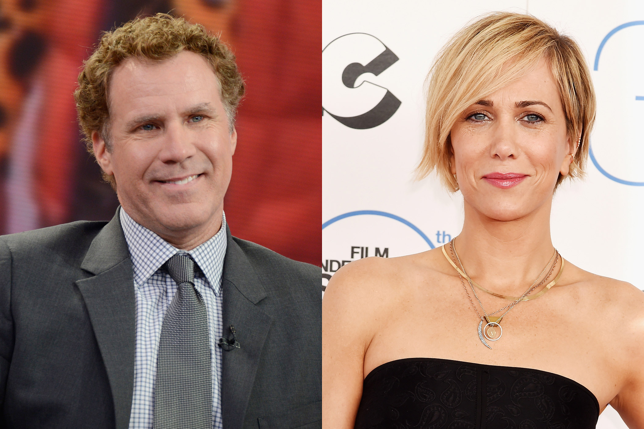 From left: Will Ferrell and Kristen Wiig (Getty Images (2))