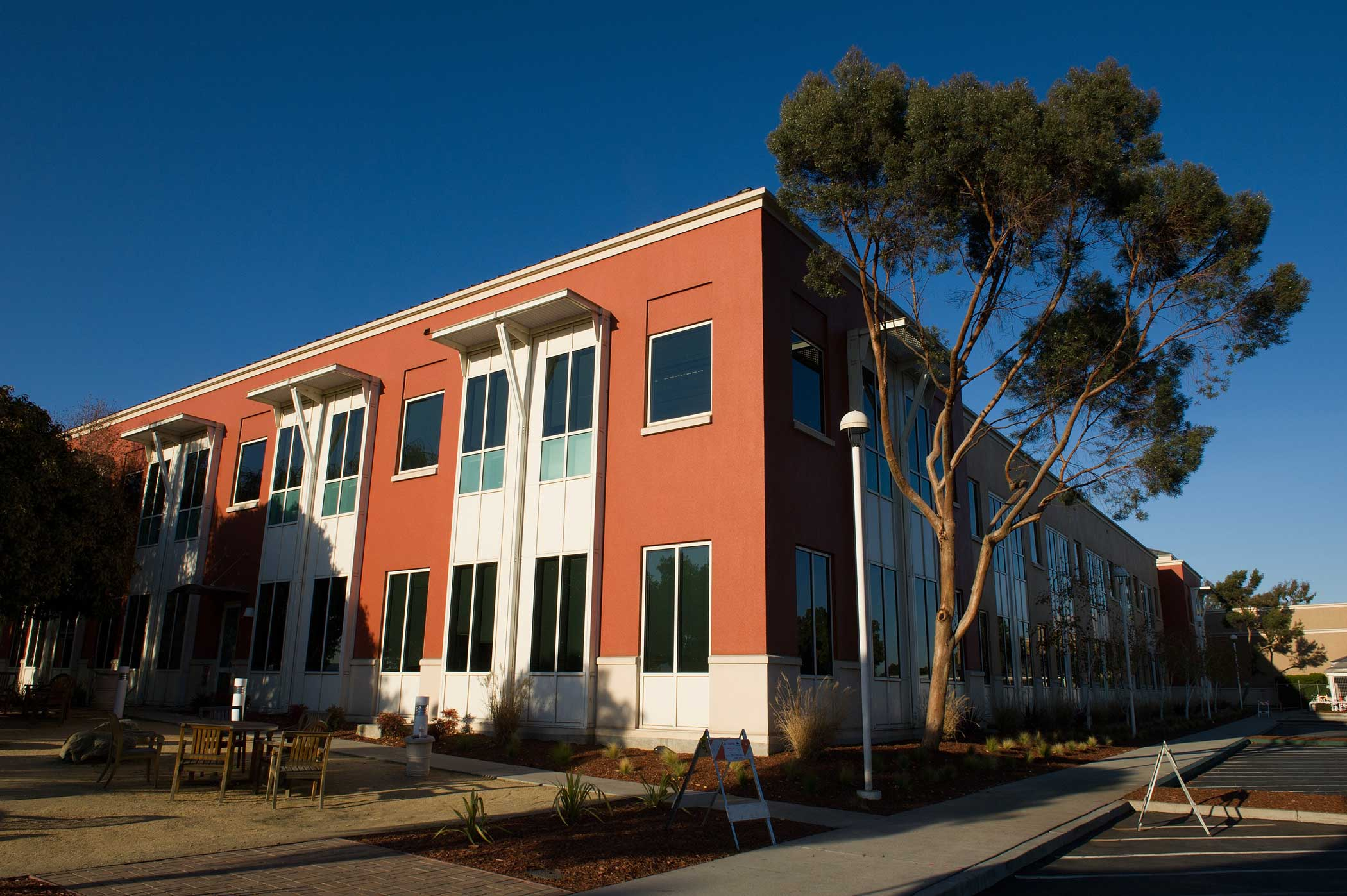 Buidling 10 stands on the Facebook Inc. campus in Menlo Park, California, U.S., on Dec. 2, 2011.