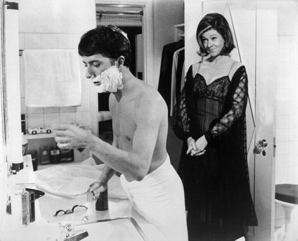 Dustin Hoffman And Elizabeth Wilson In 'The Graduate'