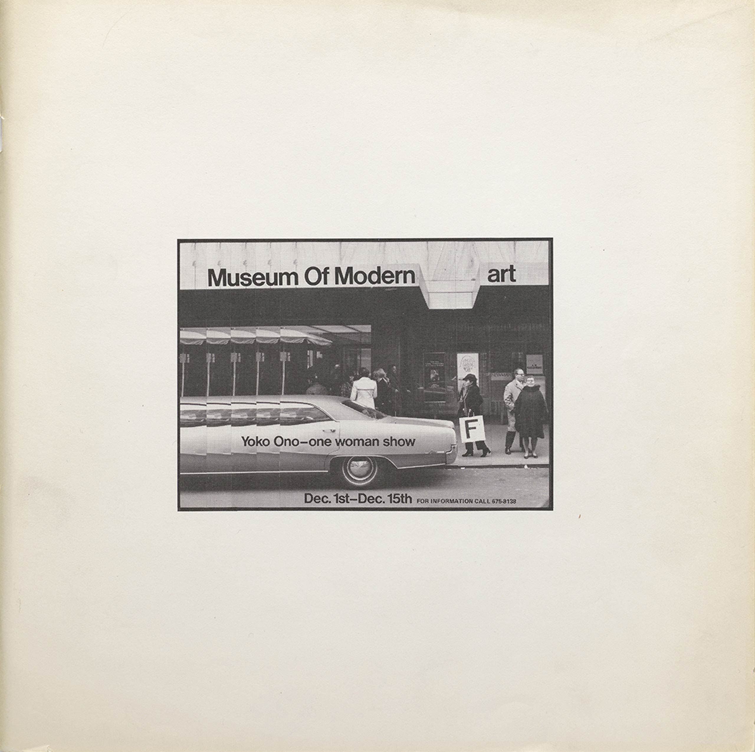 Museum of Modern [F]art, 1971