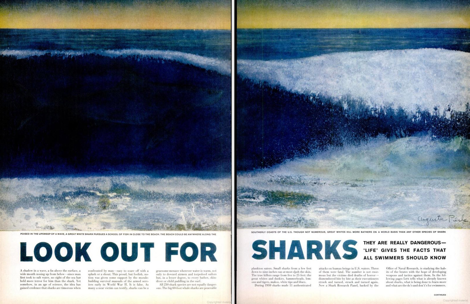 Page layout from the July 11, 1960 issue of LIFE Magazine.