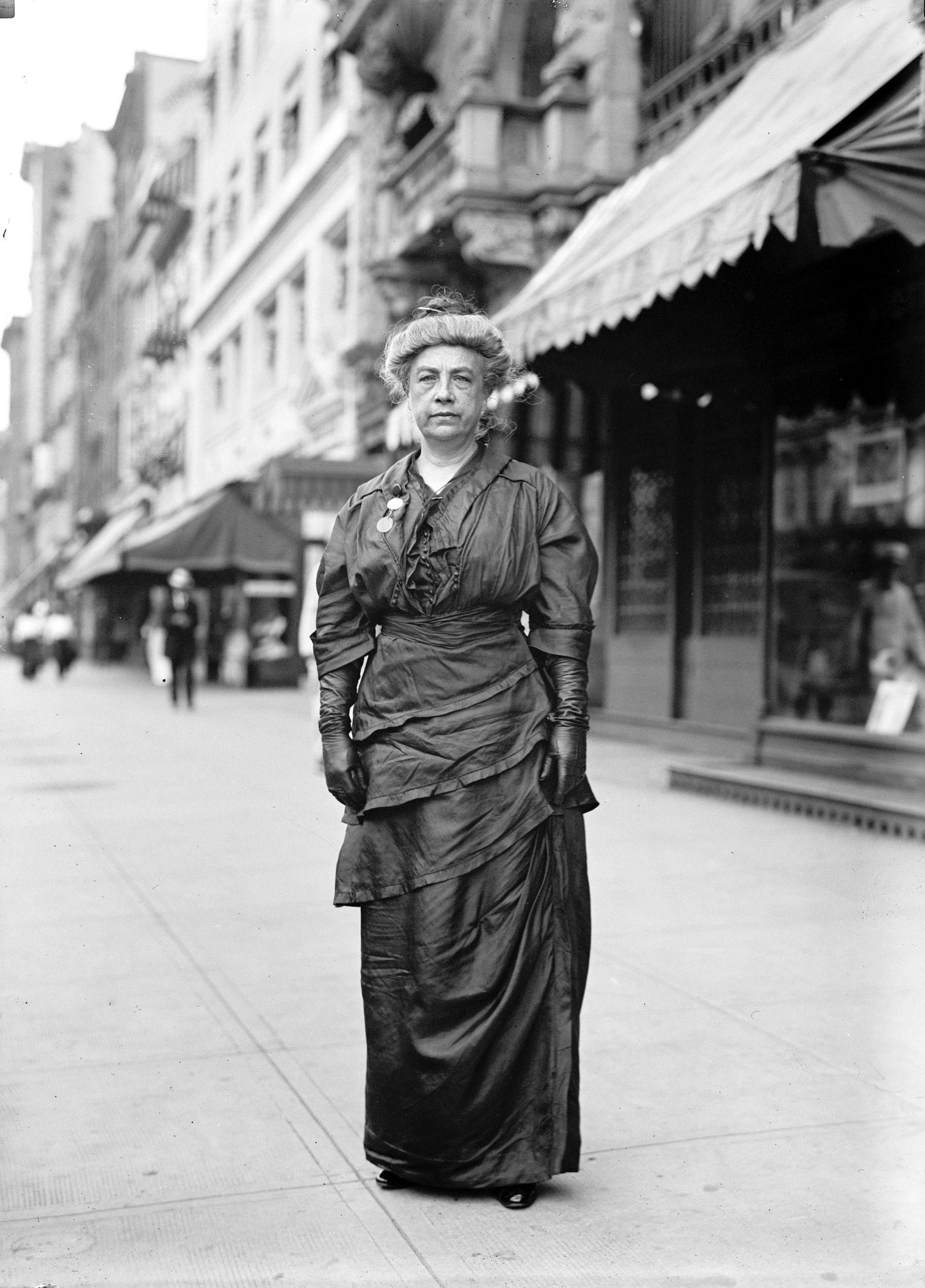 Suffragette Kate M. Gordon of Tennessee, 1914.