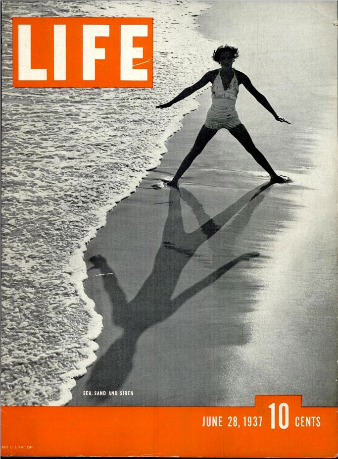 June 28, 1937 LIFE Magazine cover (photo by Herbert Matter).