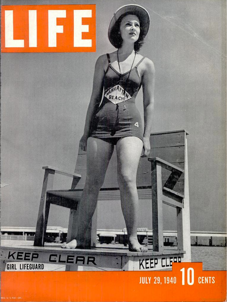 July 29, 1940 LIFE Magazine cover (photo by George Karger).