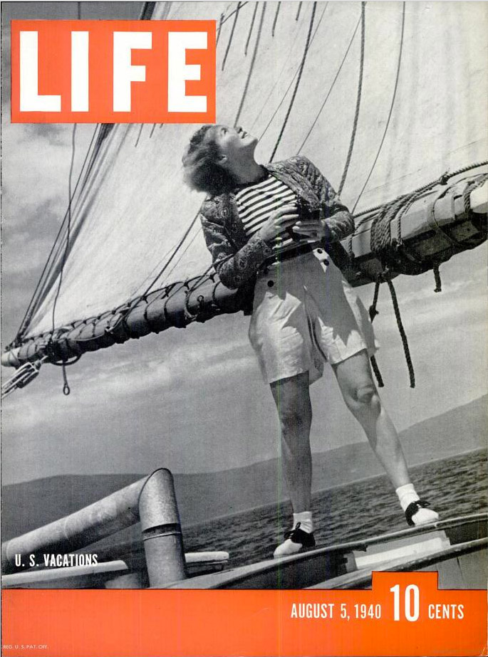 August 5, 1940 LIFE Magazine cover (photo by George Karger).