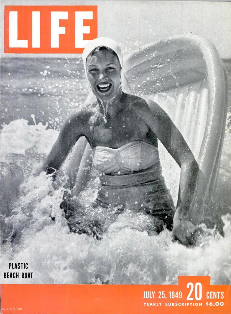 July 25, 1949 LIFE Magazine cover (photo by George Silk).