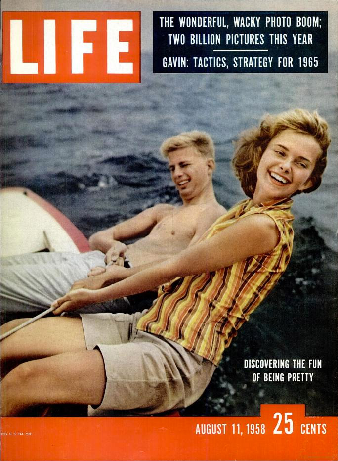 August 11, 1958 LIFE Magazine cover (photo by Paul Schutzer).