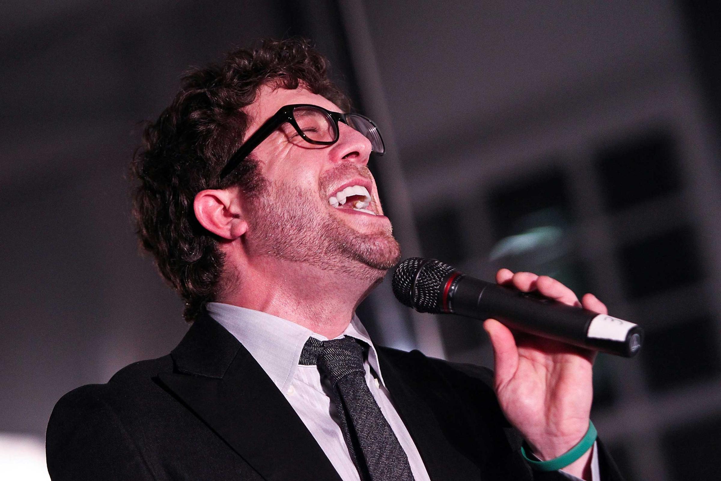 Elliott Yamin performs at the Malaria No More Reception With American Idols To Celebrate Recent Progress In The Fight Against Malaria in Washington on March 7, 2012.