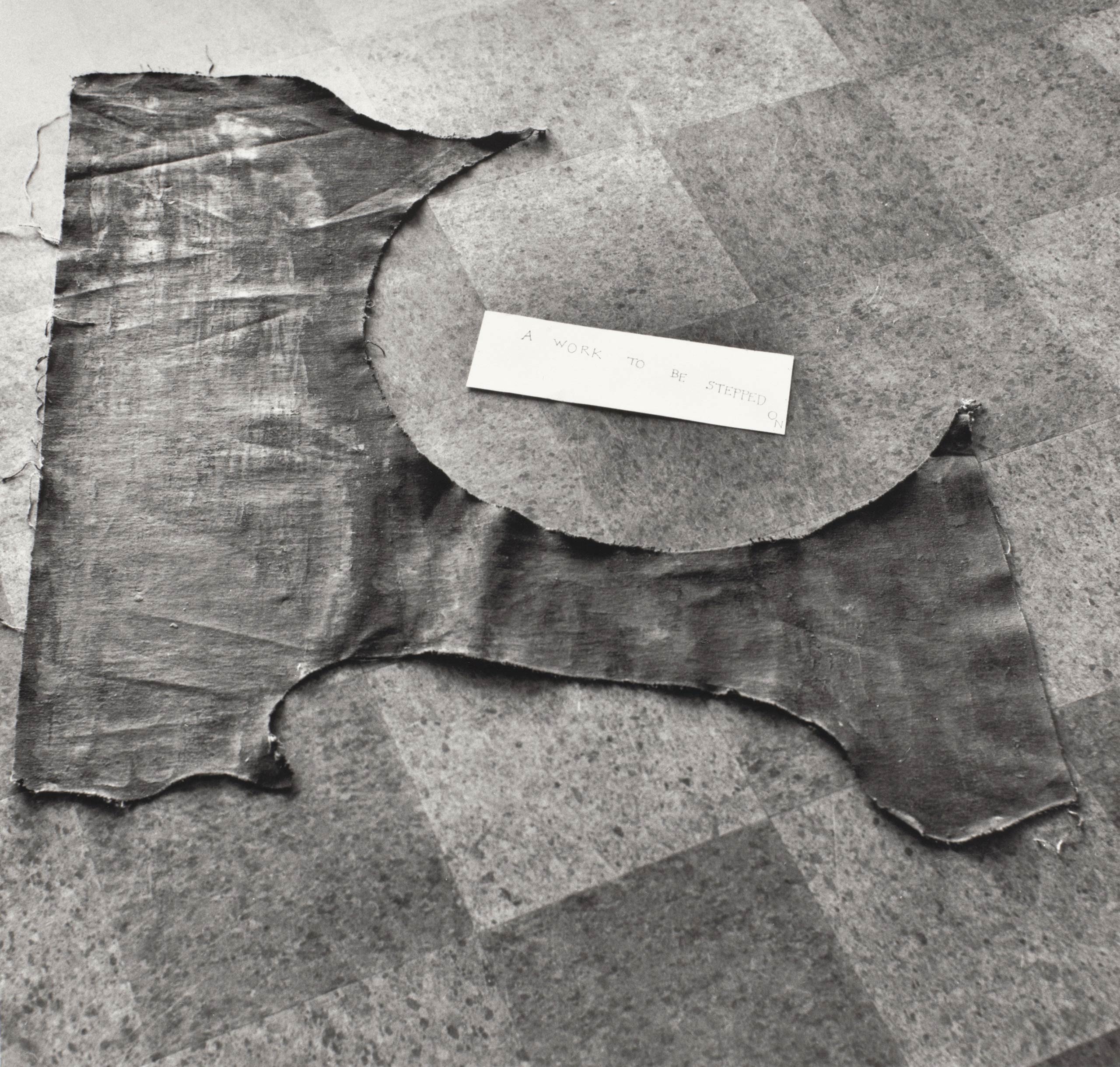 Painting to Be Stepped On, 1960/1961