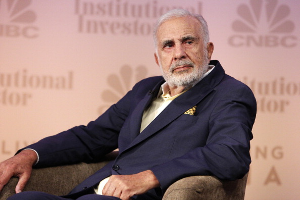 Carl Icahn, Chairman of Icahn Enterprises participates in an interview at the CNBC Institutional Investor Delivering Alpha Conference in New York City on July 16, 2014.