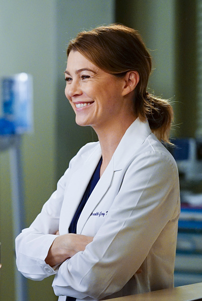 Ellen Pompeo as Meredith Grey in "Grey's Anatomy."