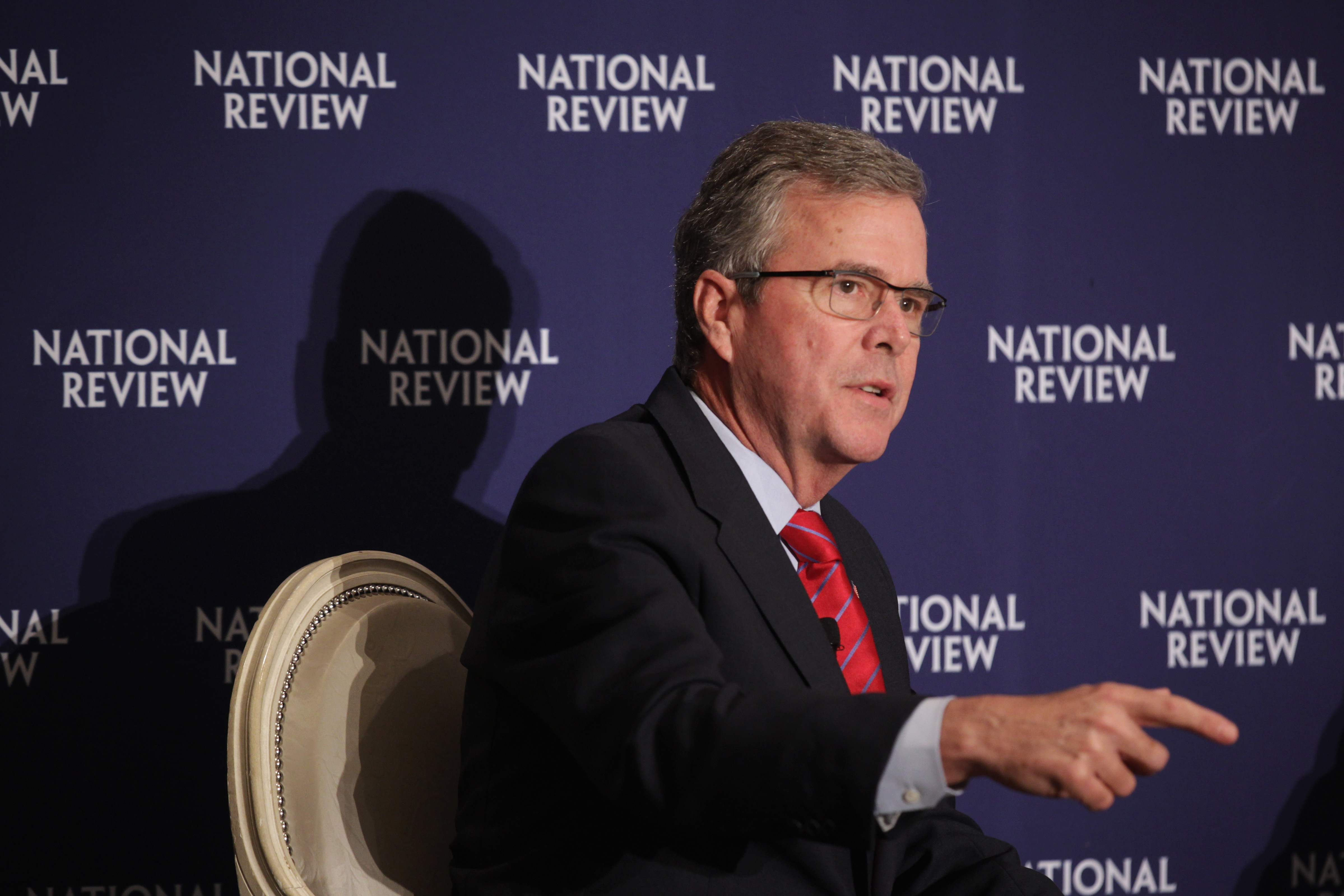 Jeb Bush on April 30, 2015 in Washington, DC. (Alex Wong—Getty Images)