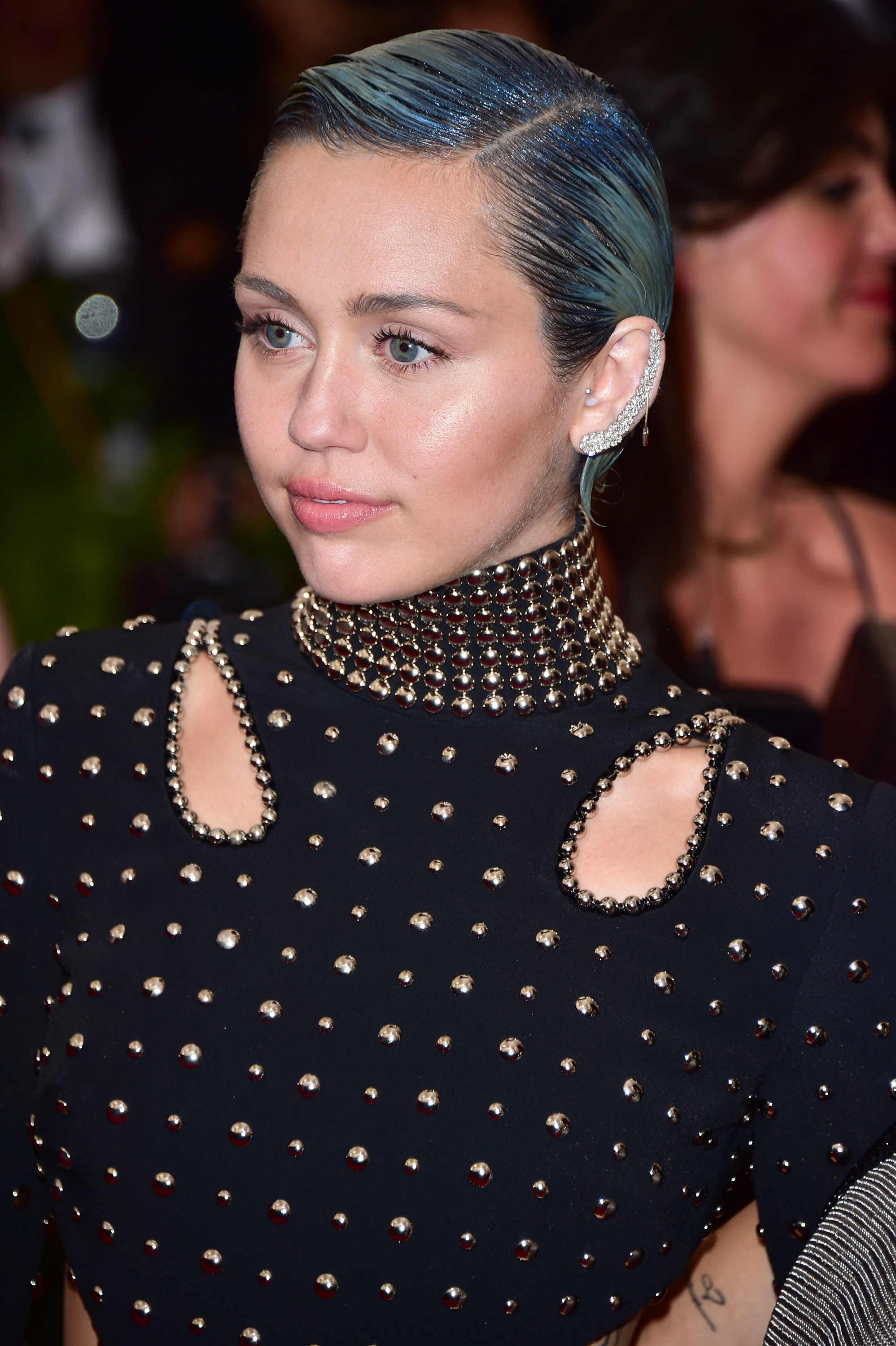 Miley Cyrus attends the "China: Through The Looking Glass" Costume Institute Benefit Gala at Metropolitan Museum of Art on May 4, 2015, in New York City (George Pimentel—WireImage/Getty Images)