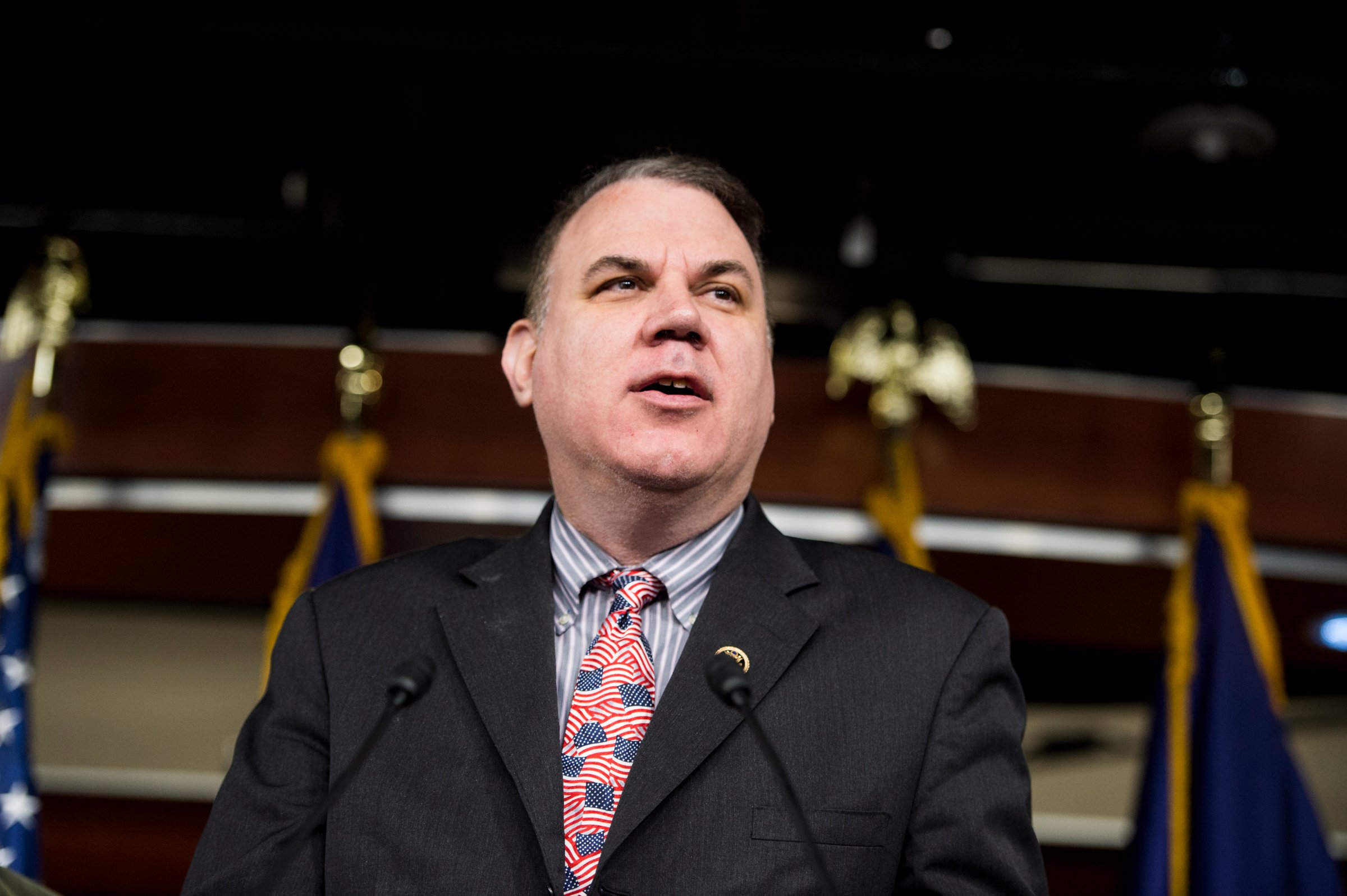 Rep. Alan Grayson, speaks during a House Democrats' news conference in the Capitol on Tuesday, Jan. 13, 2015.