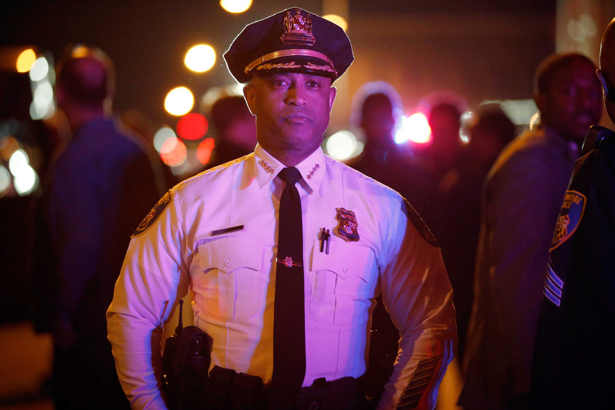 Baltimore Police Department Commissioner Anthony Batts. (Alex Brandon—AP)