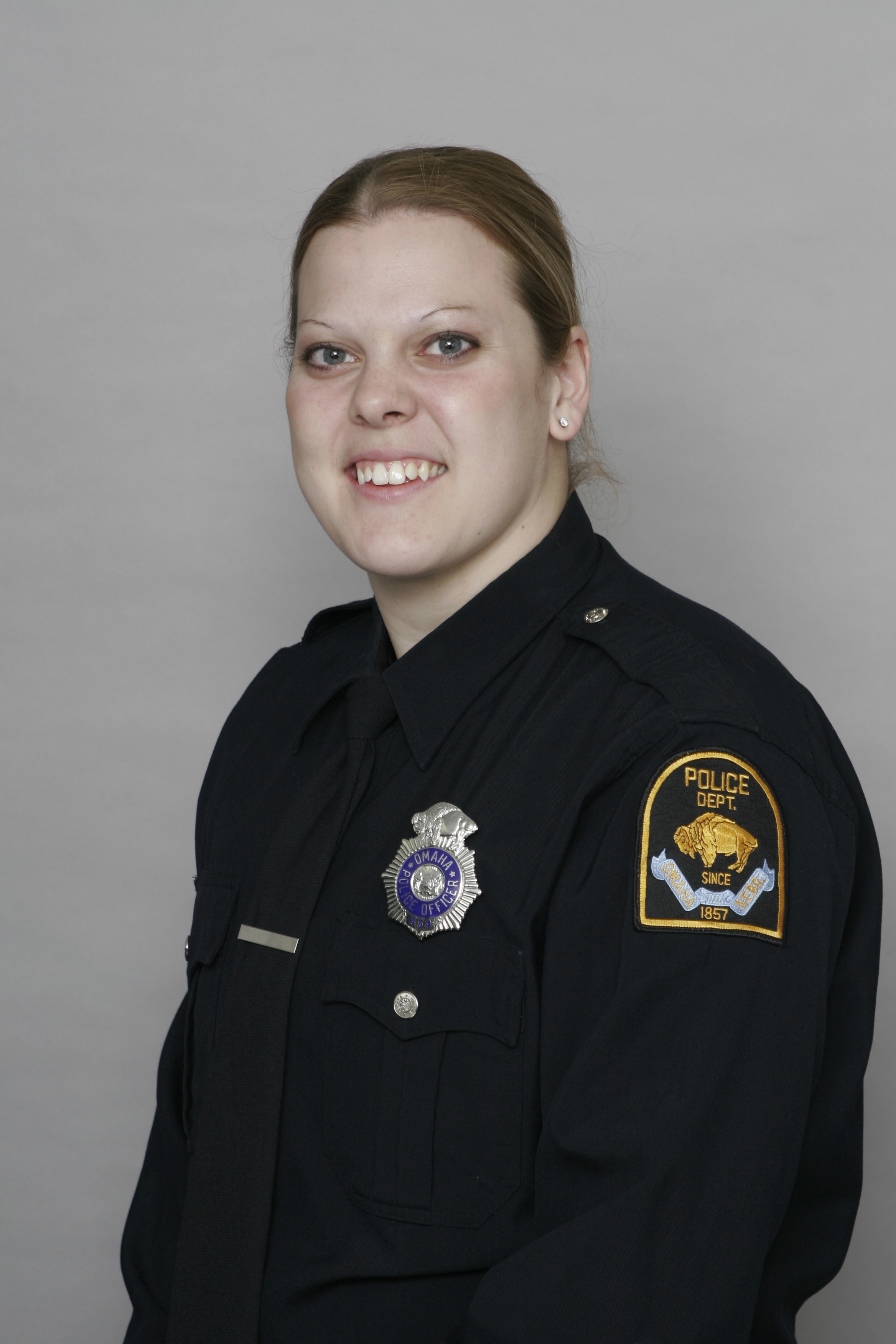 This photo provided by the Omaha Police Department shows officer Kerrie Orozco. (Omaha Police Department/AP)