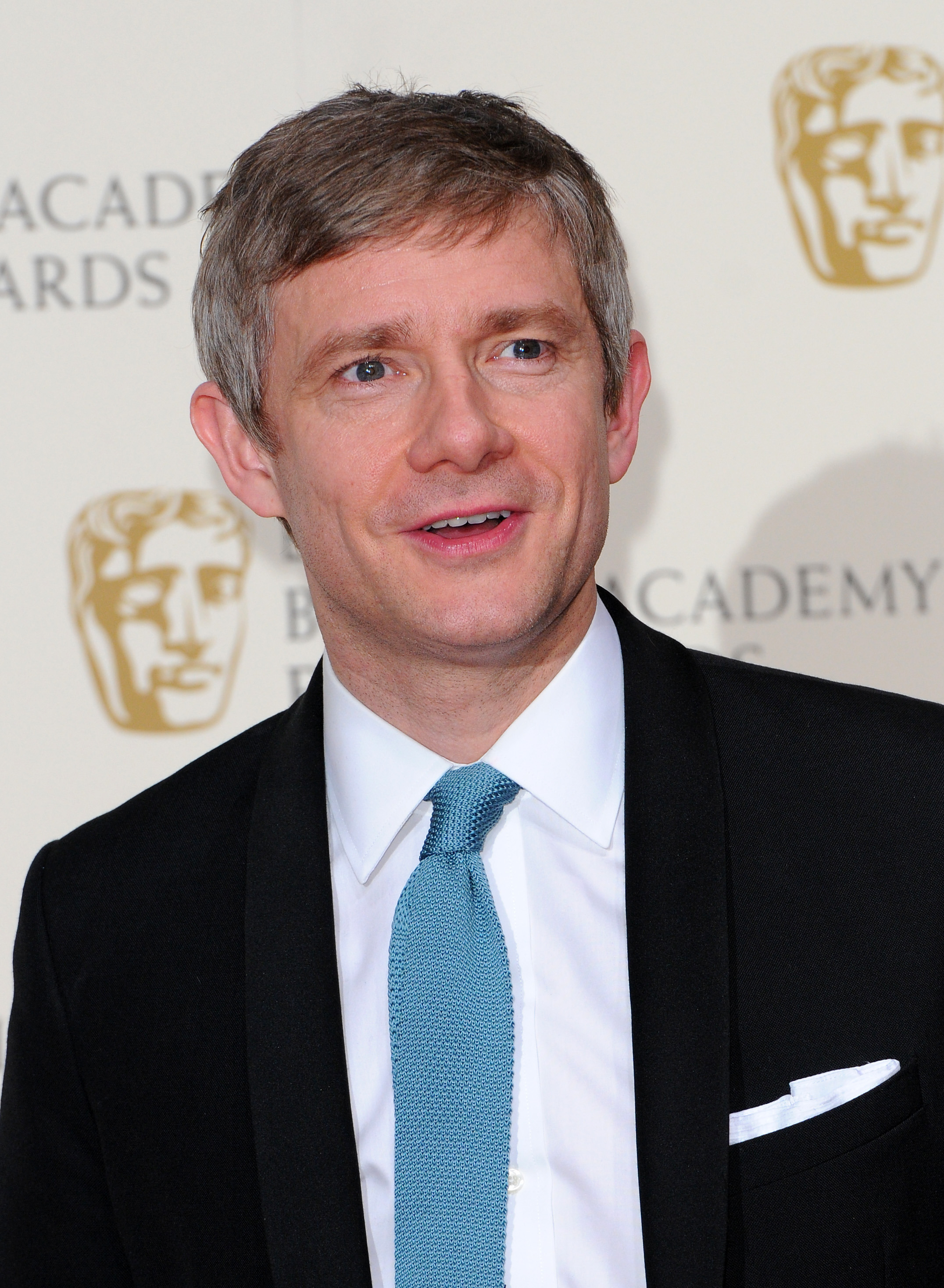 Actor Martin Freeman at the 67th BAFTAS in London on Feb. 8, 2015.