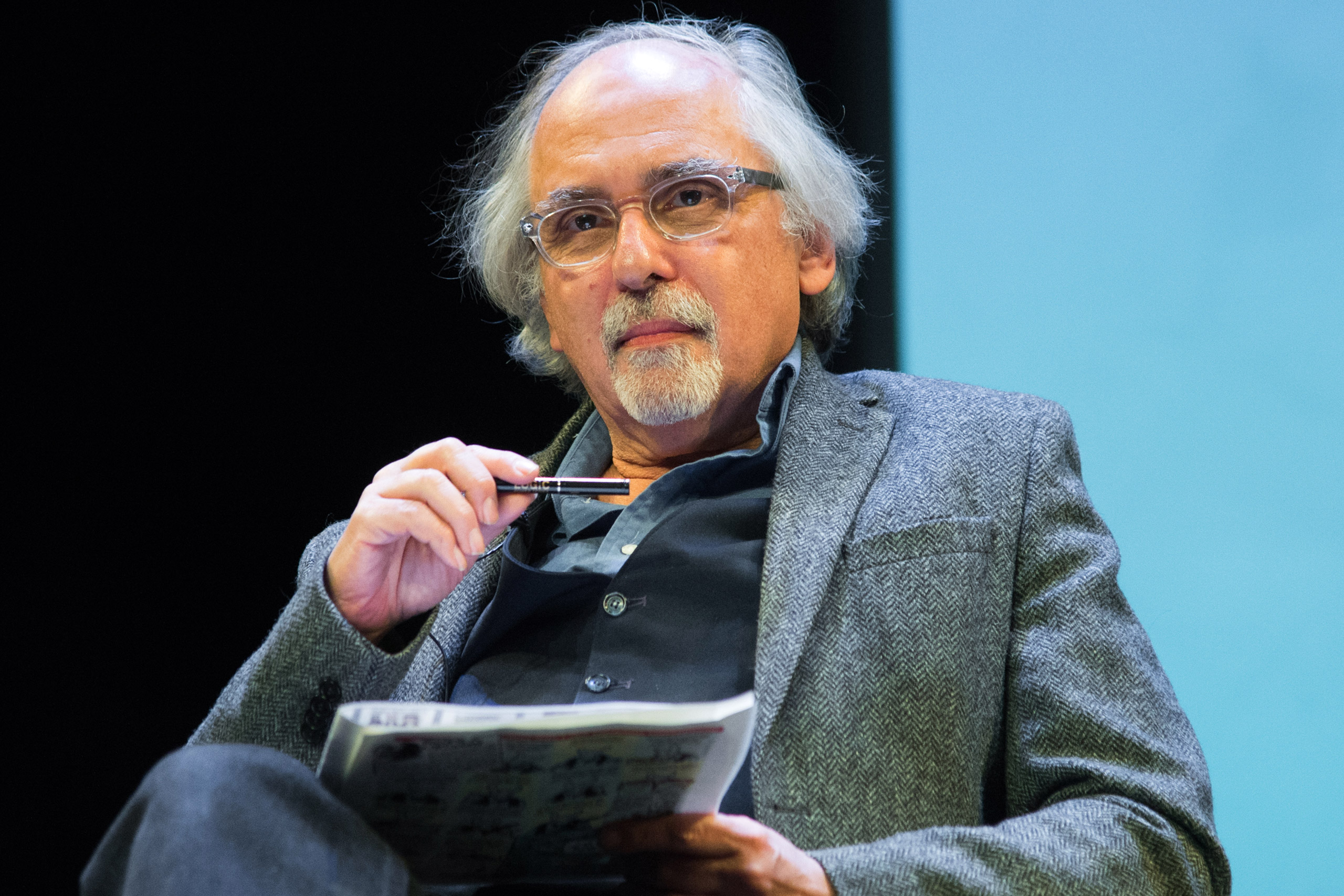 Cartoonist Art Spiegelman attends the French Institute Alliance Francaise's "After Charlie: What's Next for Art, Satire and Censorship" at Florence Gould Hall on Feb. 19, 2015 in New York City.