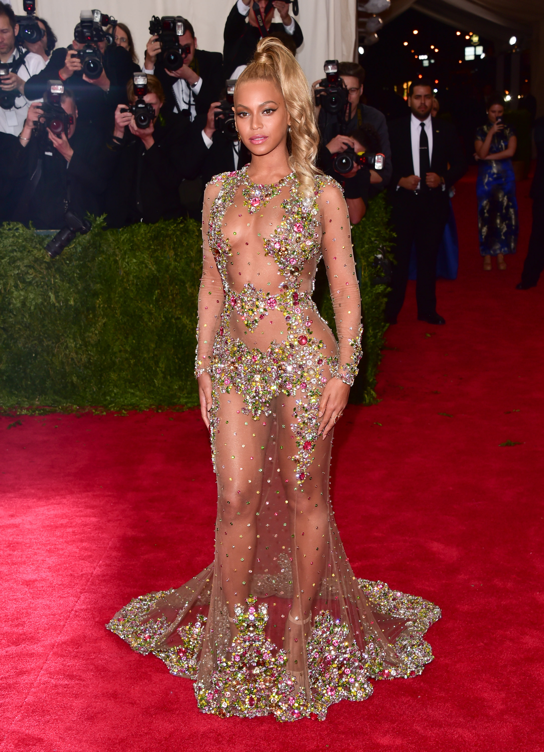 Met Gala: Beyonce's Sheer Givenchy Dress Turns Heads | Time