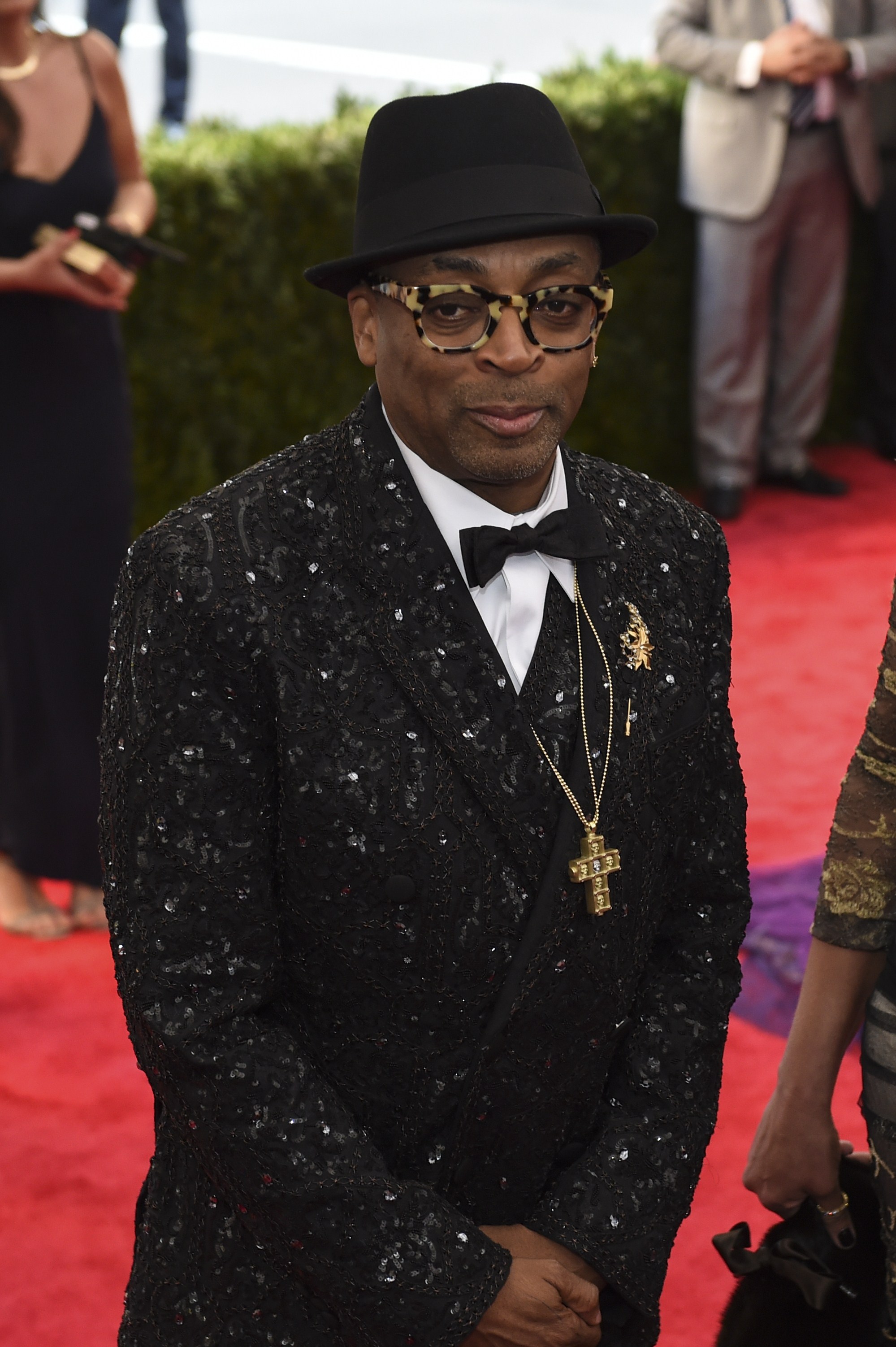 Spike Lee arrives at the Costume Institute Gala Benefit at The Metropolitan Museum of Art May 5, 2015 in New York. (Timothy A. Clary&mdash;AFP/Getty Images)