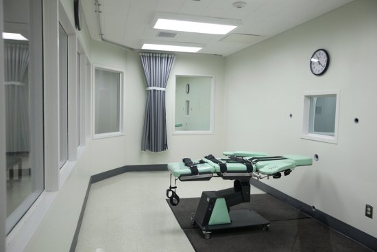 The lethal injection facility at San Quentin State Prison in San Quentin, Calif. on Sept. 21, 2010.