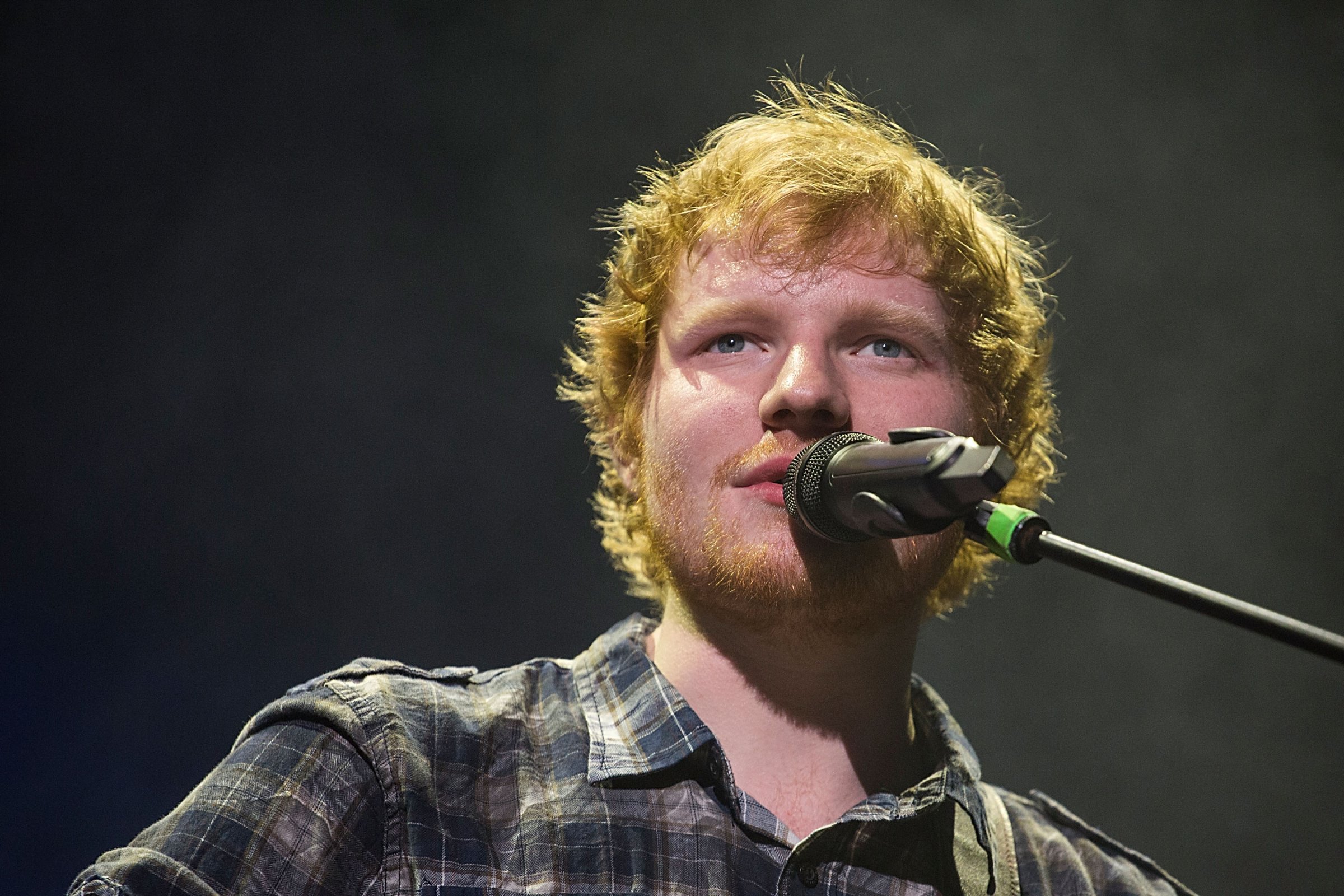 Singer-songwriter Ed Sheeran performs in concert during the opening night of the North American leg of his 'Multiply World Tour' at The Frank Erwin Center on May 6, 2015 in Austin.