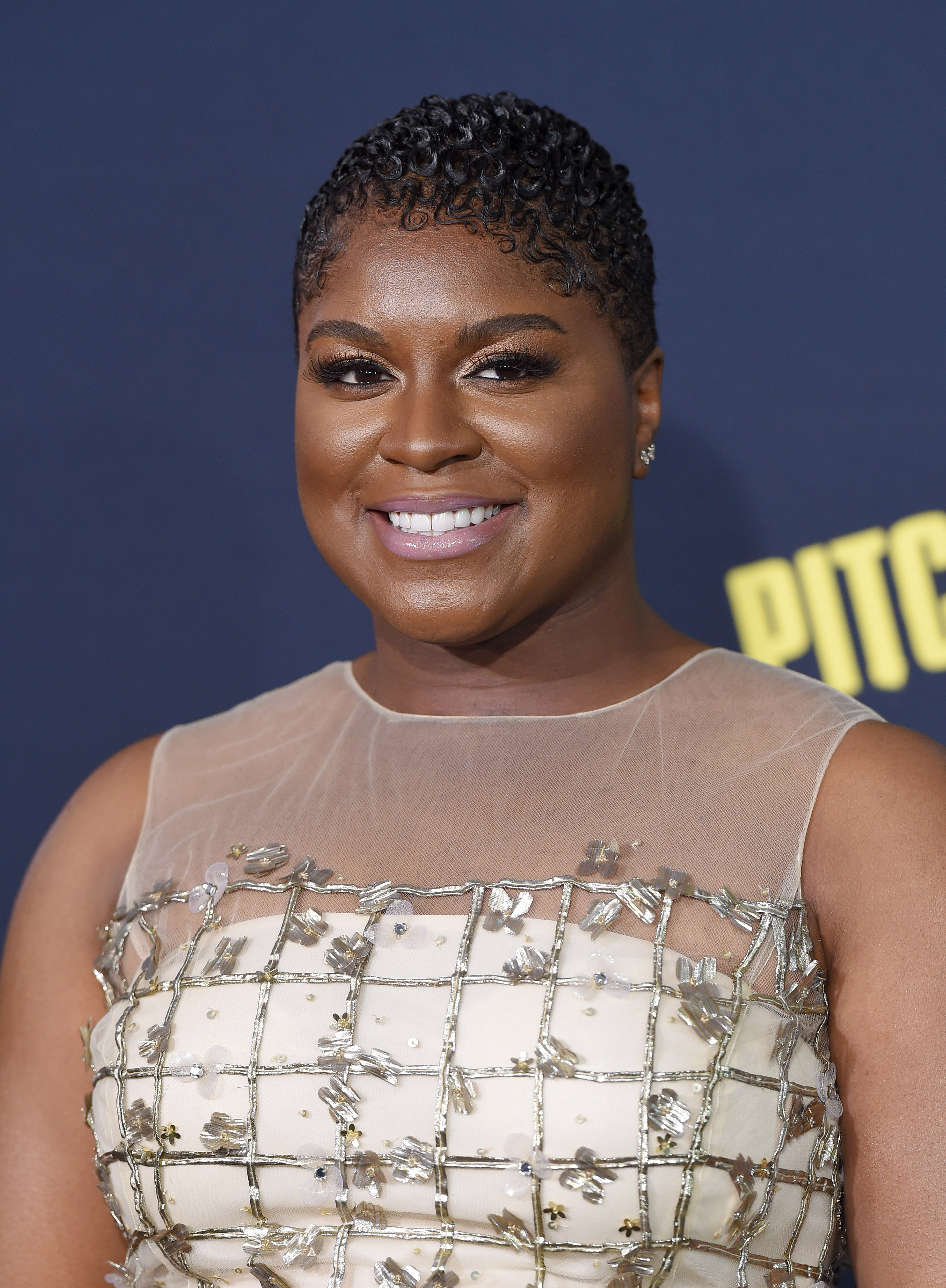 Ester Dean arrives at the Los Angeles premiere of 'Pitch Perfect 2' on May 8, 2015.