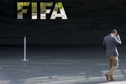 Switzerland Soccer FIFA Raids