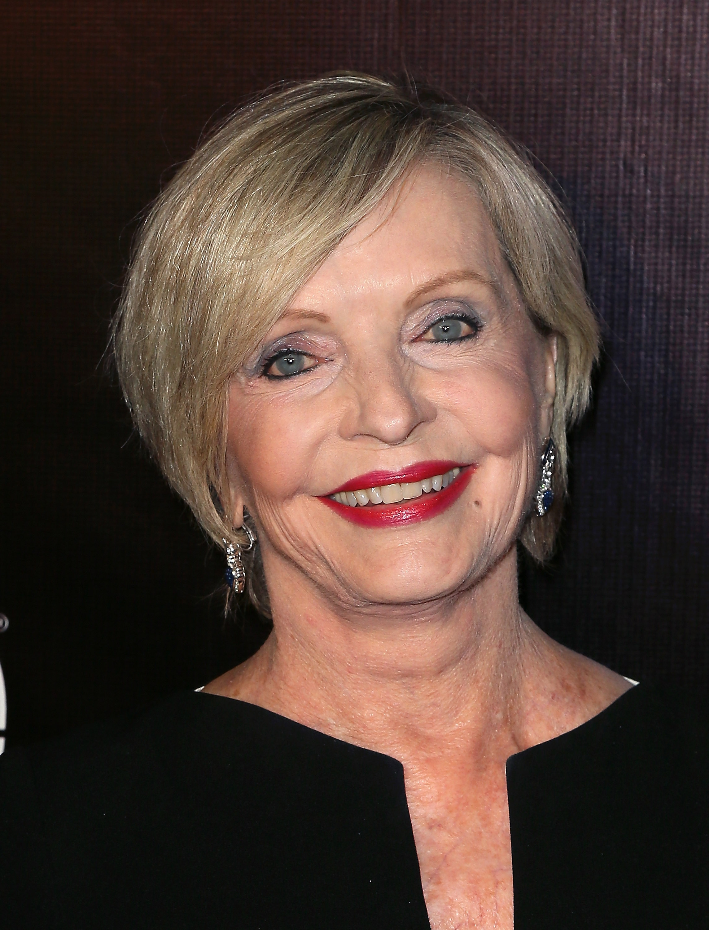 Actress Florence Henderson attends the 10th anniversary of ABC's "Dancing with the Stars" at Greystone Manor on April 21, 2015 in West Hollywood, Calif.
