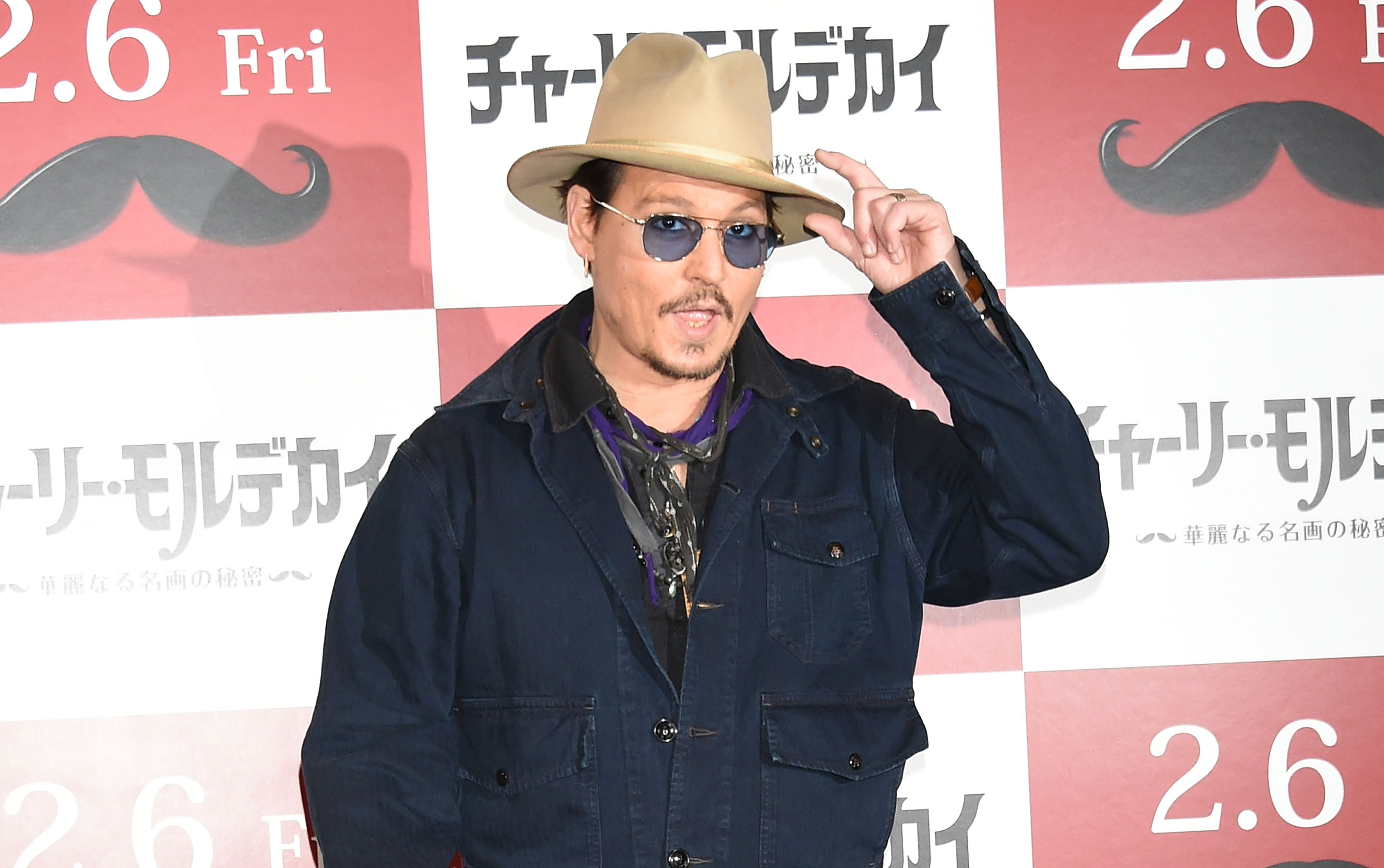 Johnny Depp attends the photo call for "Mortdecai" at The Peninsula Tokyo on January 28, 2015 in Tokyo, Japan. (Jun Sato&mdash;WireImage)