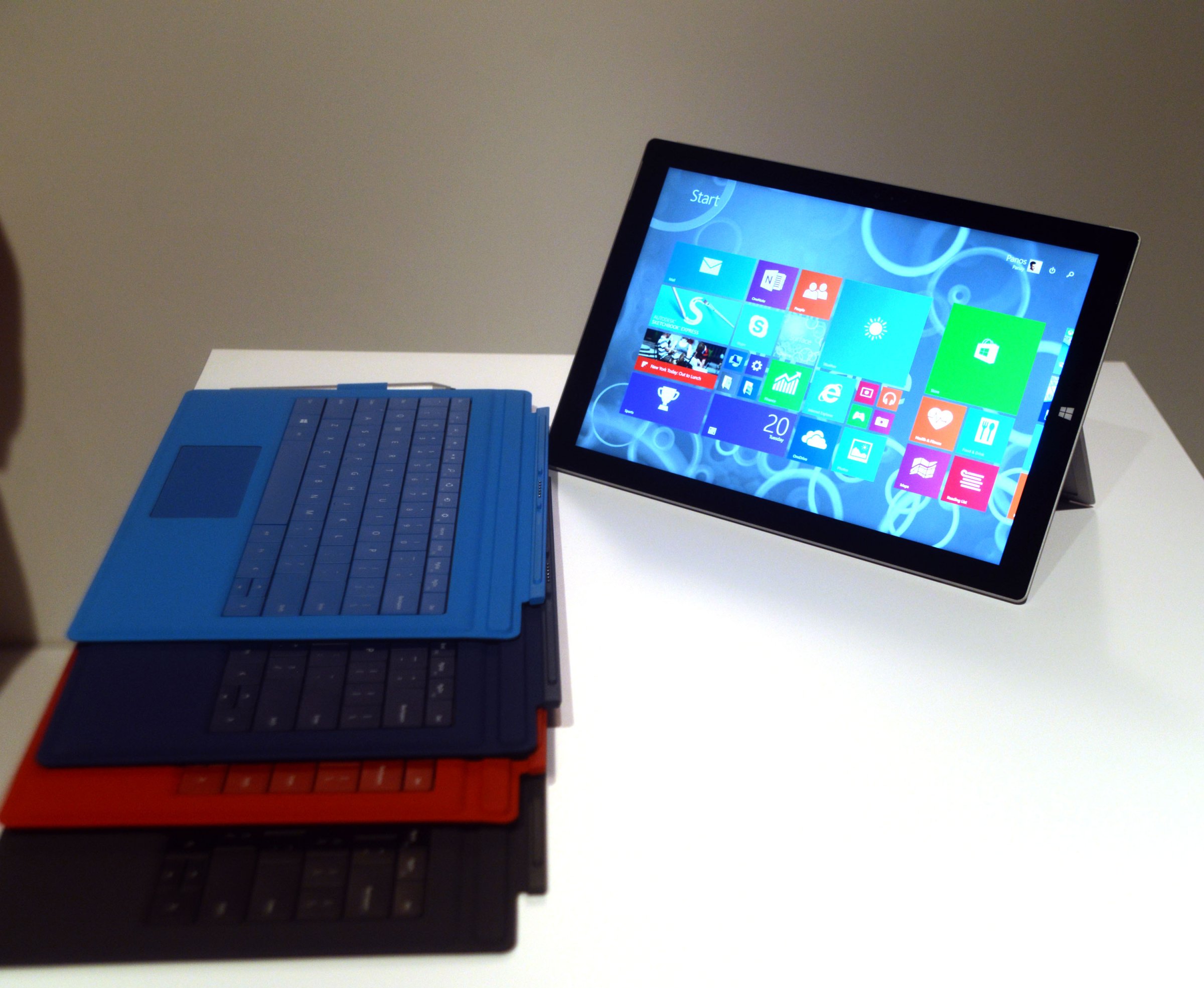 Microsoft PRO 3 Surface Tablet Launch