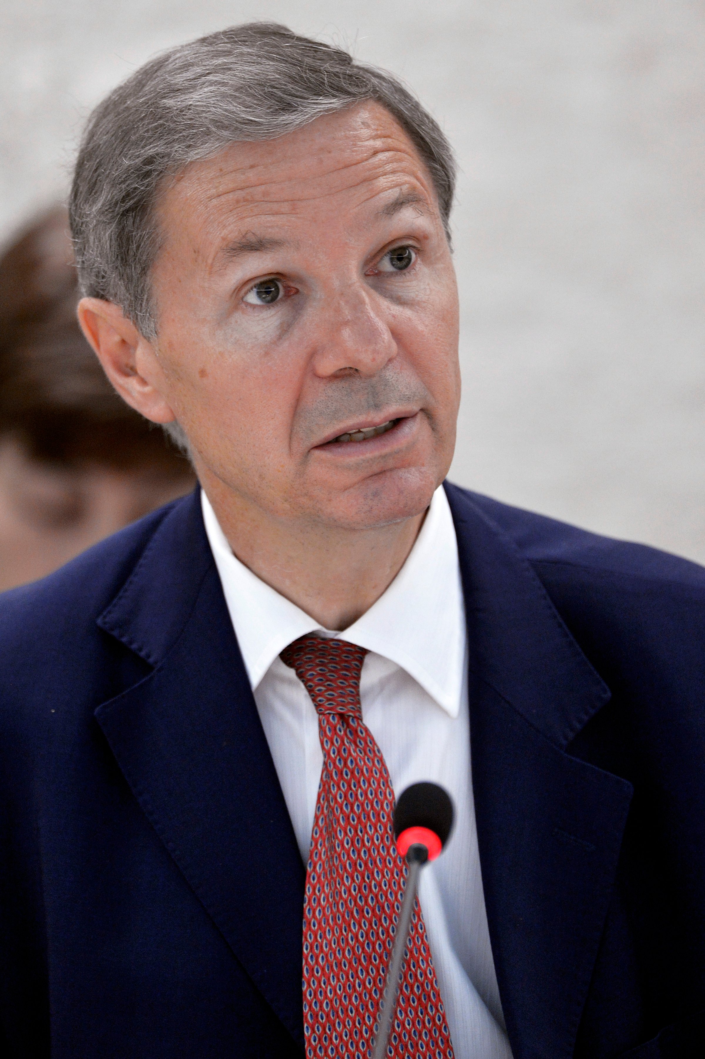 Jean-Marie Guéhenno, Deputy Joint UN-Arab League Special Envoy on Syria on June 27, 2012.