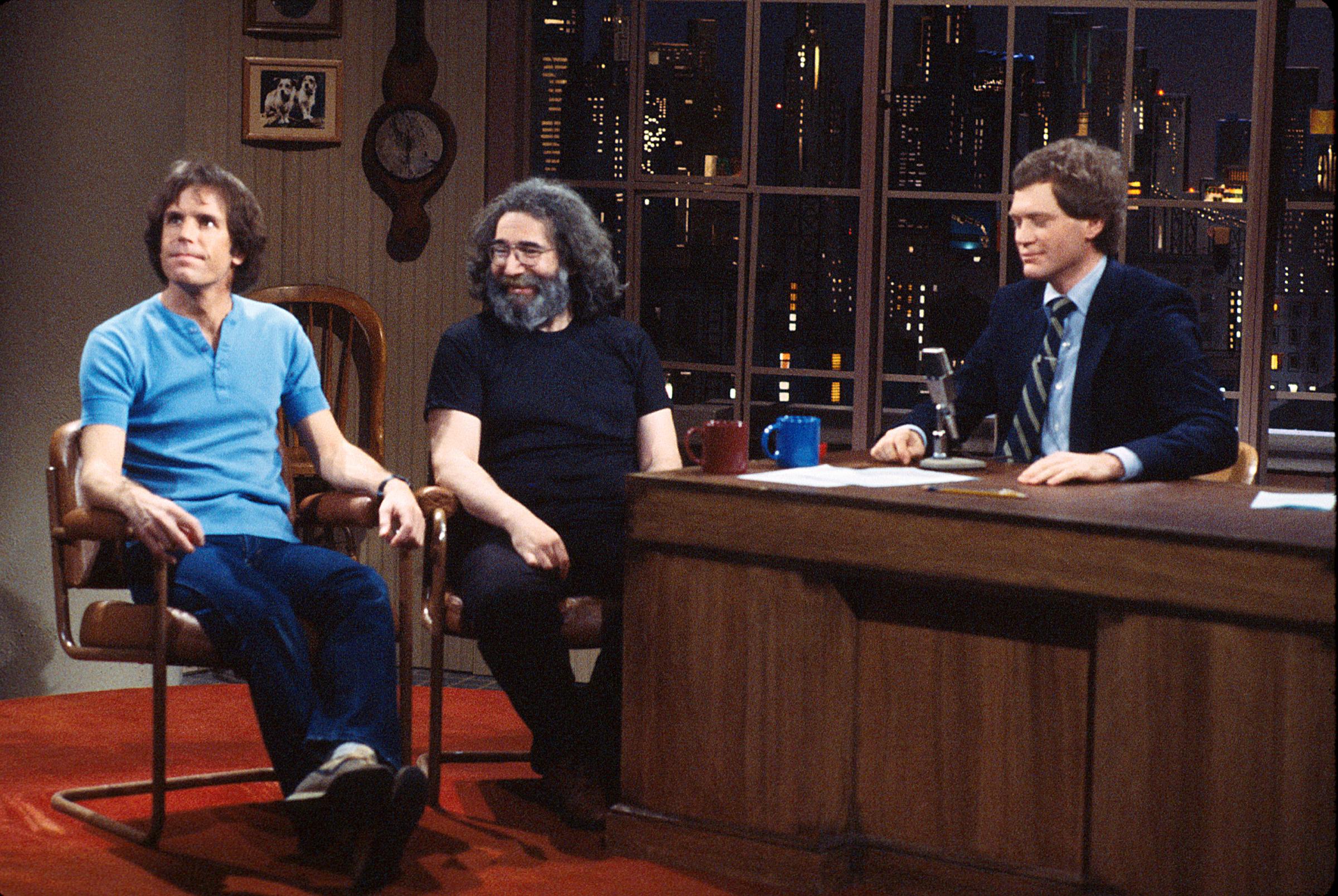 Jerry Garcia, David Letterman