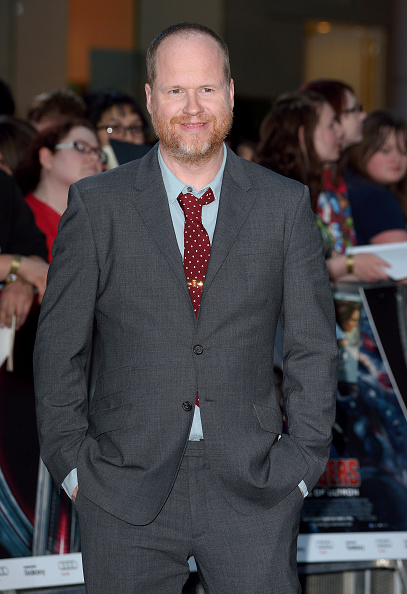 Joss Whedon at the European premiere of "The Avengers: Age Of Ultron" on April 21, 2015 in London.