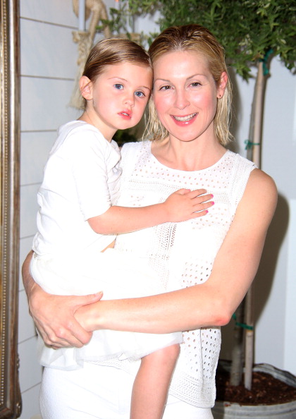 Kelly Rutherford and daughter Helena attend the Influencer Event at Club Monaco Southampton on June 28, 2014 in Southampton, New York (Sonia Moskowitz—Getty Images)