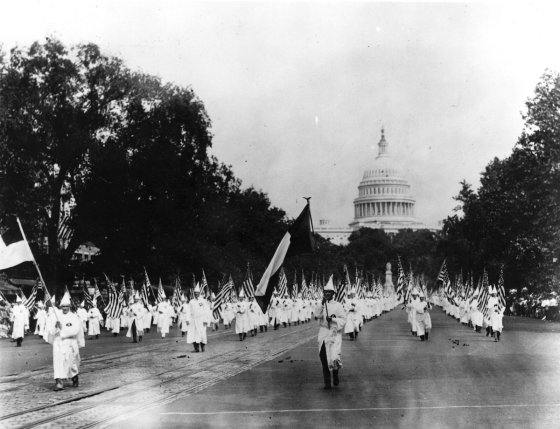The KKK Marches in Washington (Aug. 8, 1925)