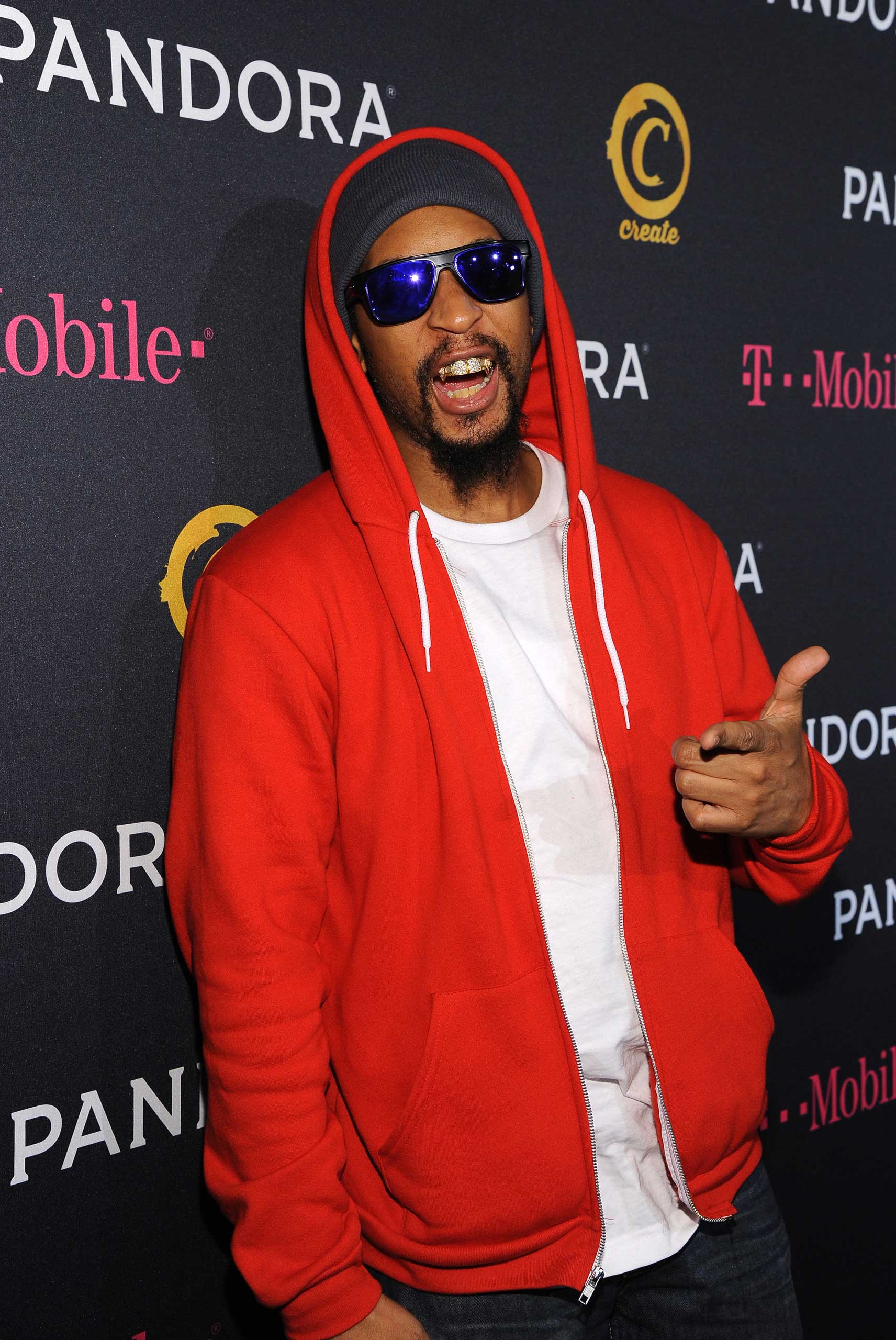 Rapper Lil Jon arrives for the PANDORA GRAMMY after party featuring Lil Jon in Hollywood, on Feb 8, 2015