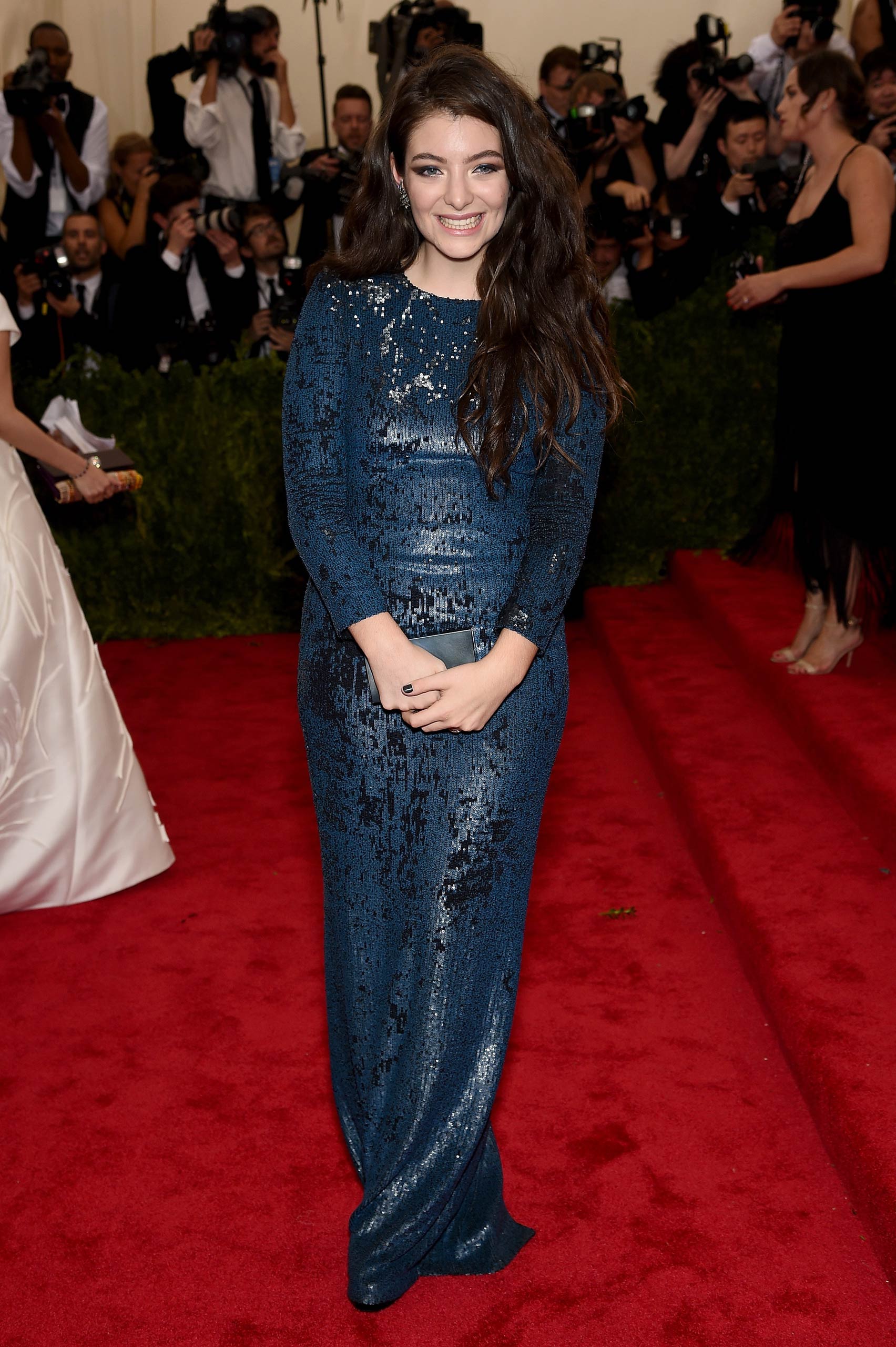 Lorde attends the  China: Through The Looking Glass  Costume Institute Benefit Gala at the Metropolitan Museum of Art on May 4, 2015 in New York.
