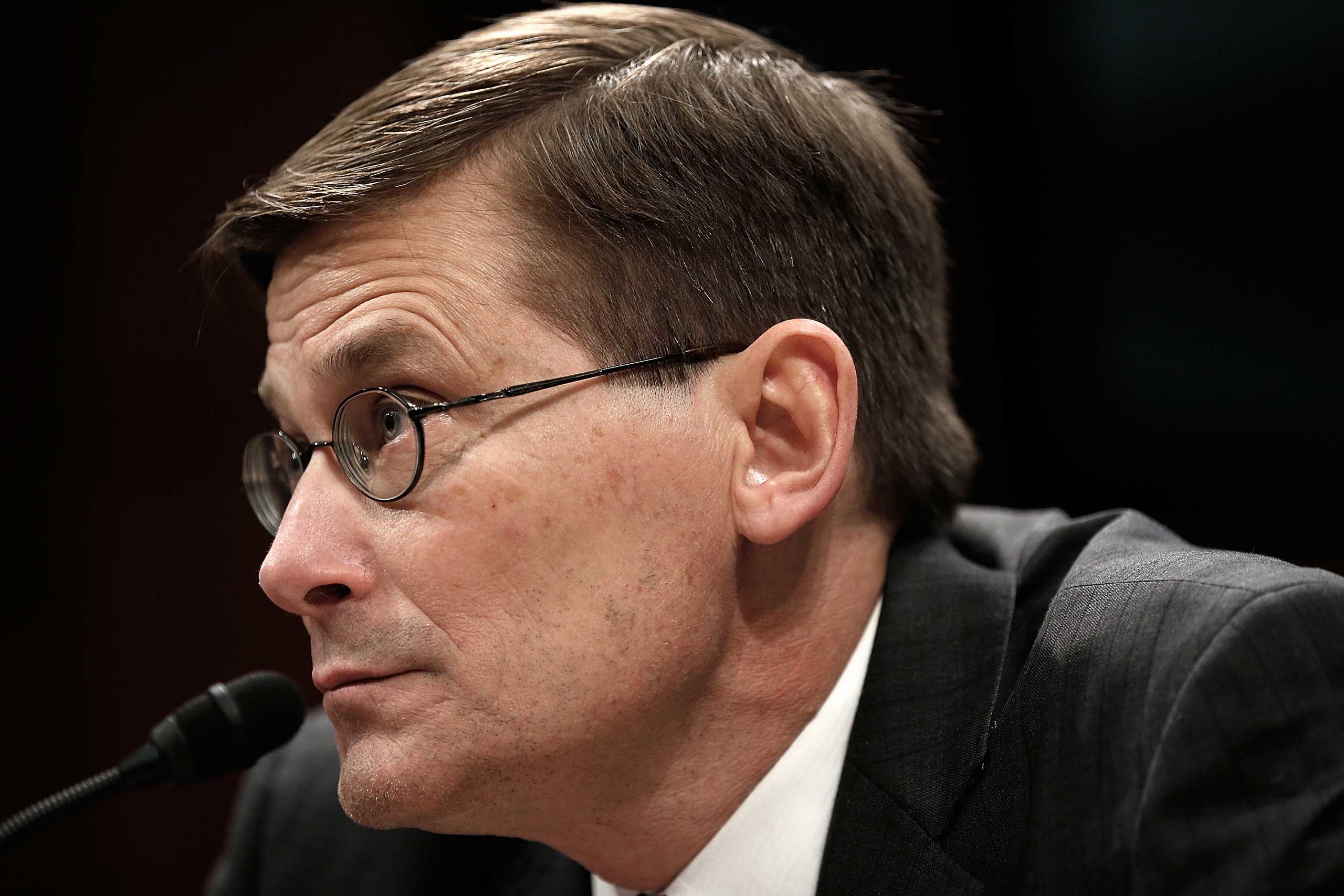 Former Deputy CIA Director Michael Morell testifies before the House Select Intelligence Committee April 2, 2014 in Washington, DC. (Win McNamee—Getty Images)
