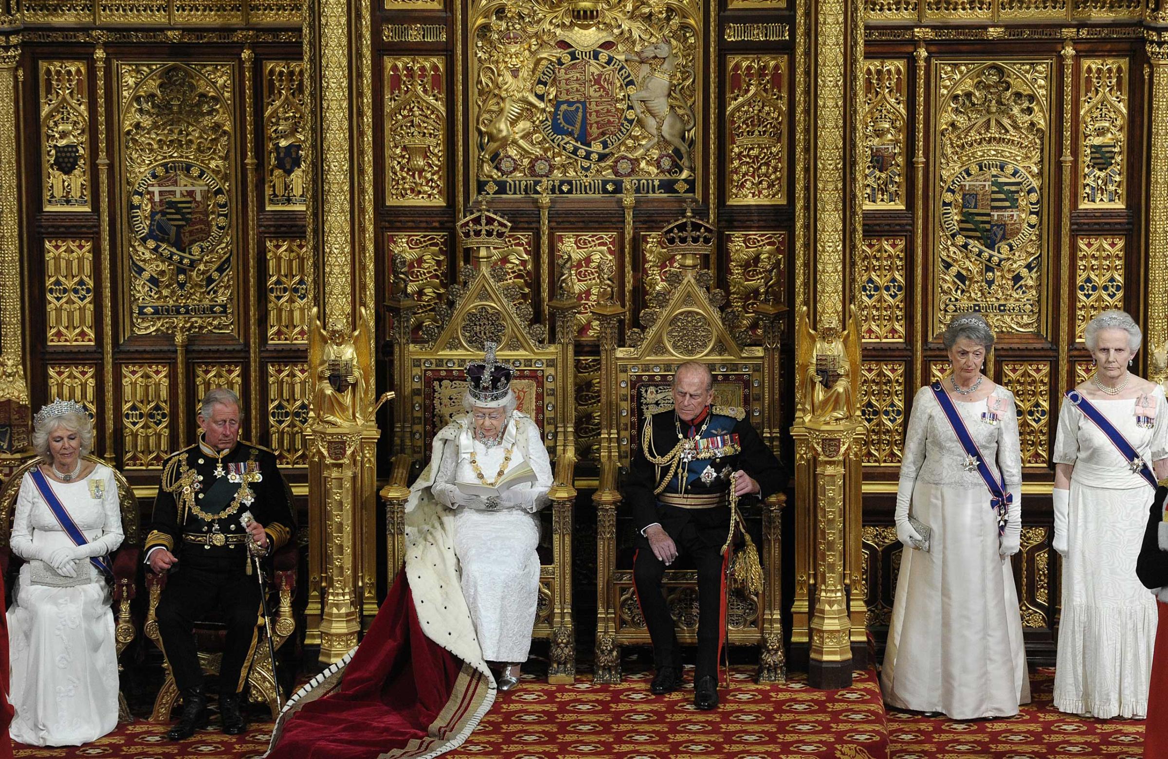 Queen, Elizabeth speech parliament opening westminster