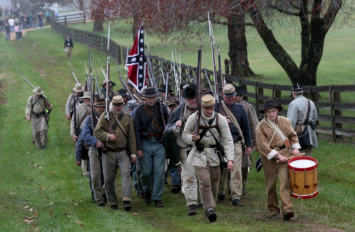 Appomattox Marks 150th Anniversary Of Surrender Of Lee's Army In Civil War