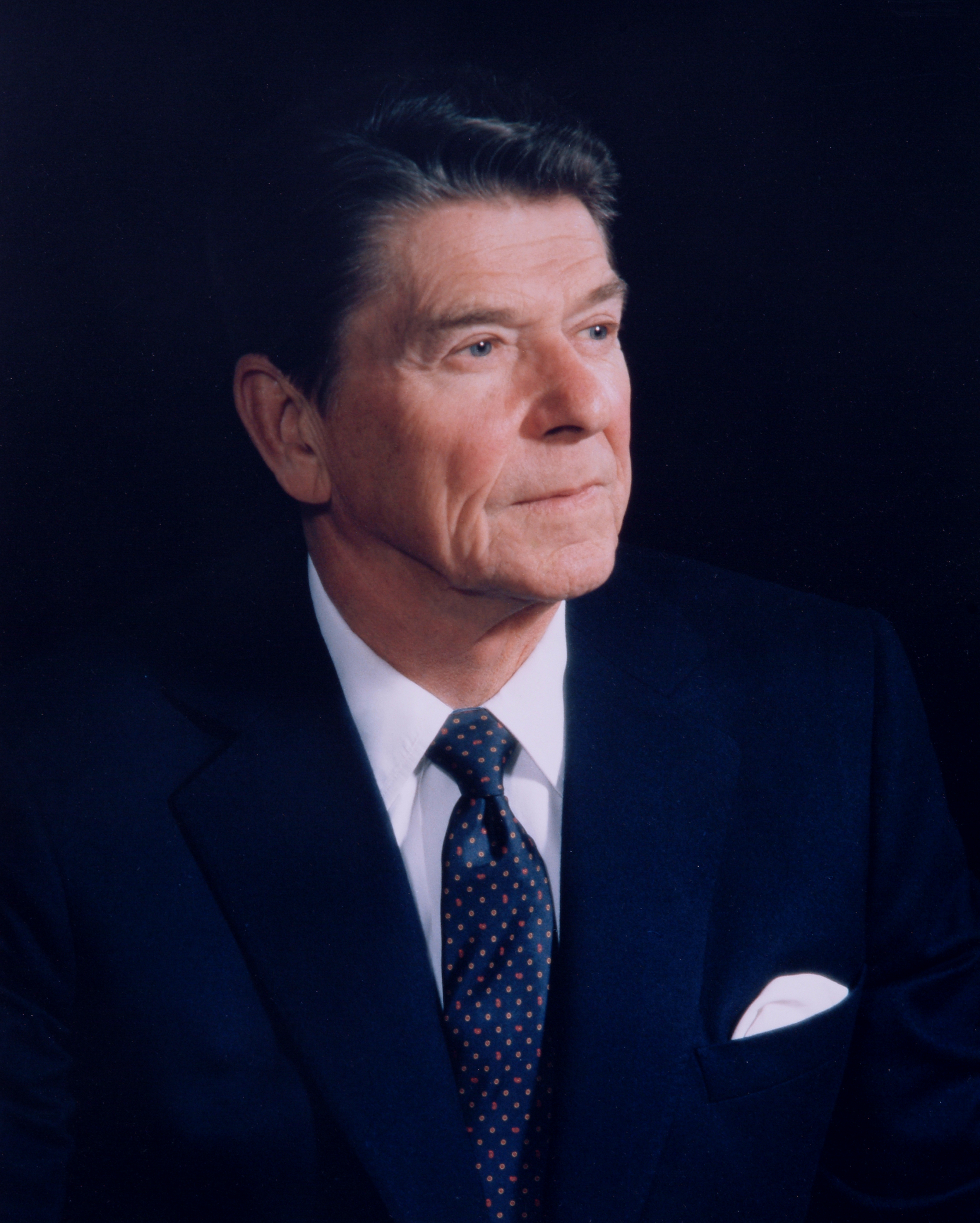 President Ronald Reagan   in Washington in 1983. (Bachrach—Getty Images)