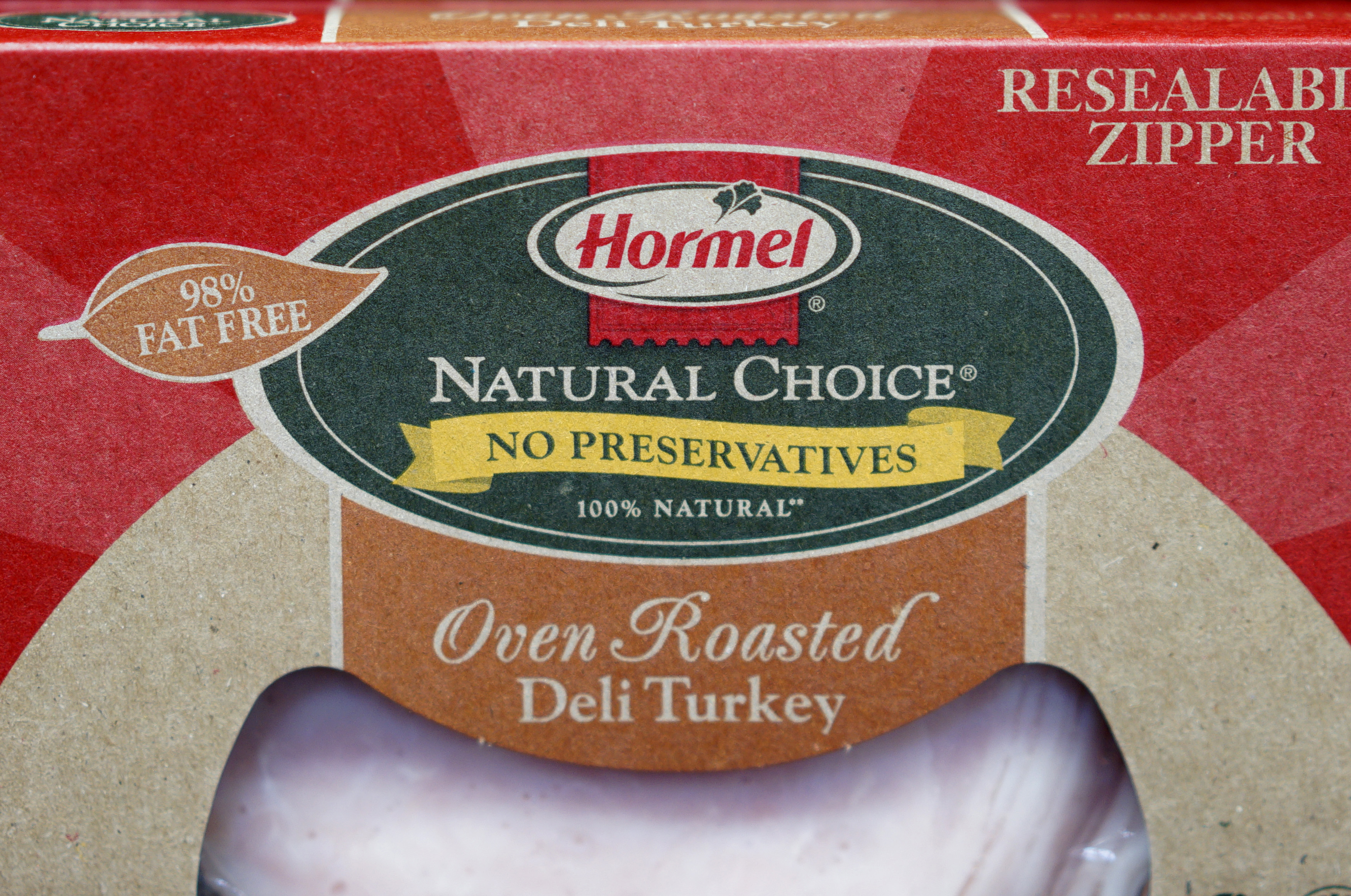 Hormel sliced turkey is seen for sale in Westminster