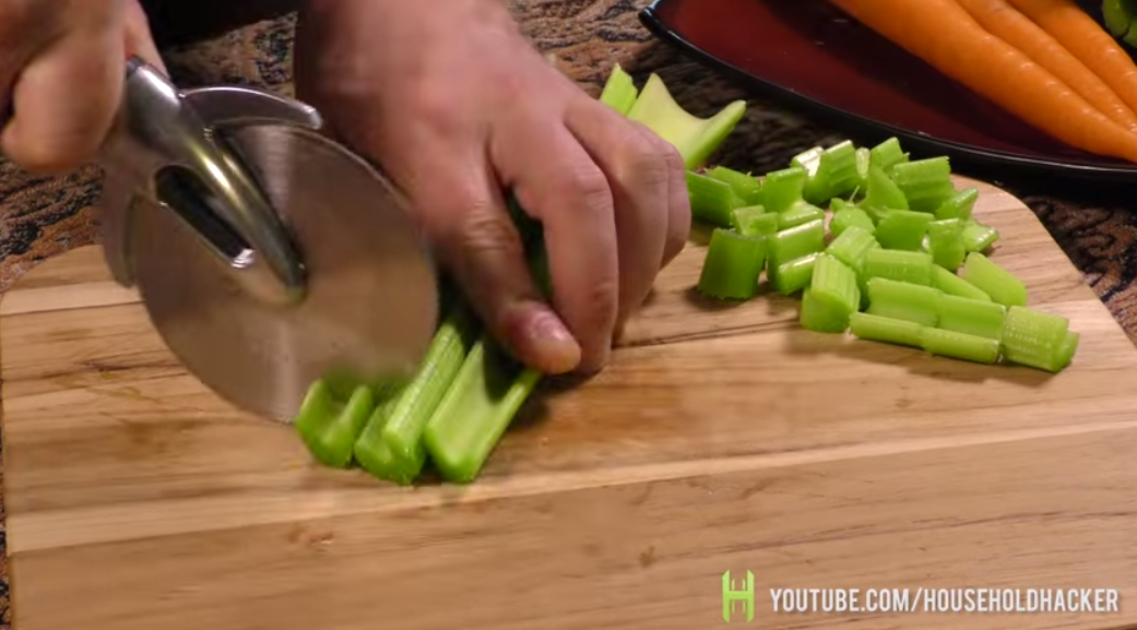 How to chop vegetables