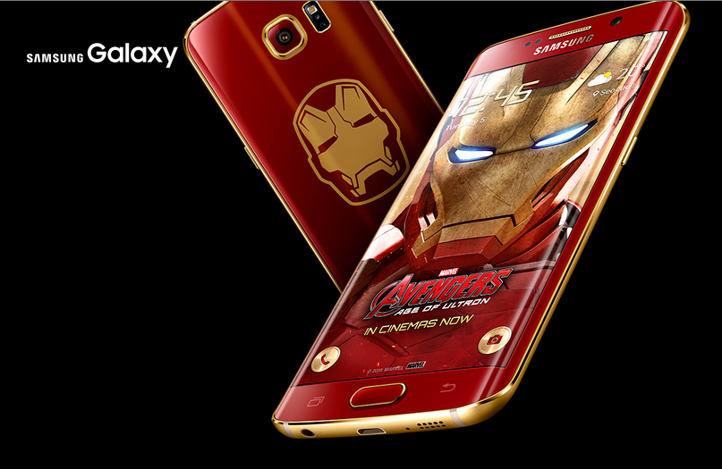 Samsung Iron Man Galaxy S6 Edge