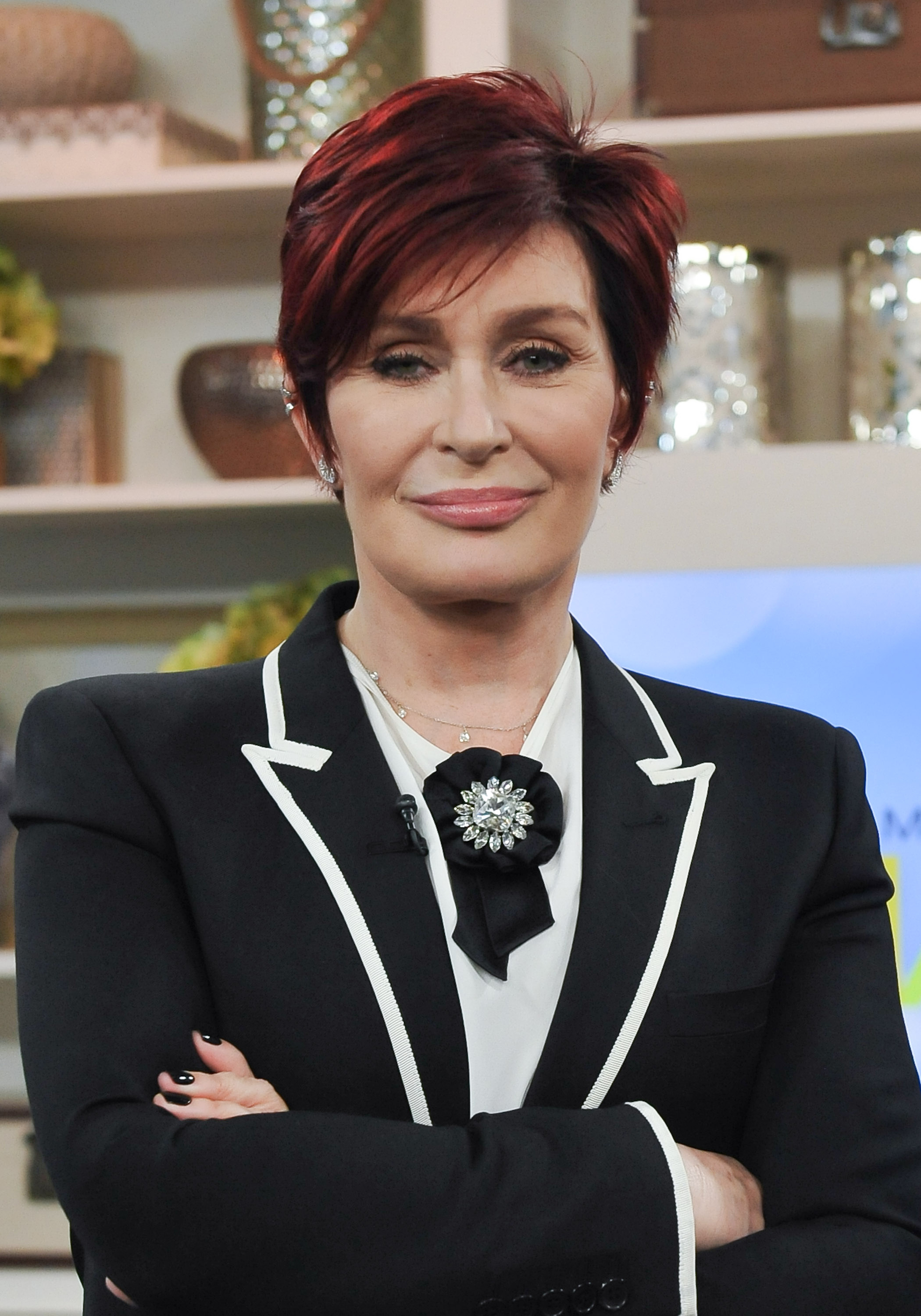 TV personality Sharon Osbourne appears on CTV's "The Marilyn Denis Show" at Bell Media Headquarters on May 15, 2015 in Toronto. (Sam Santos—WireImage/Getty Images)