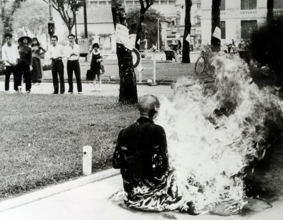 Thich Quang Duc's Self-Immolation Is Broadcast (June 11, 1963)