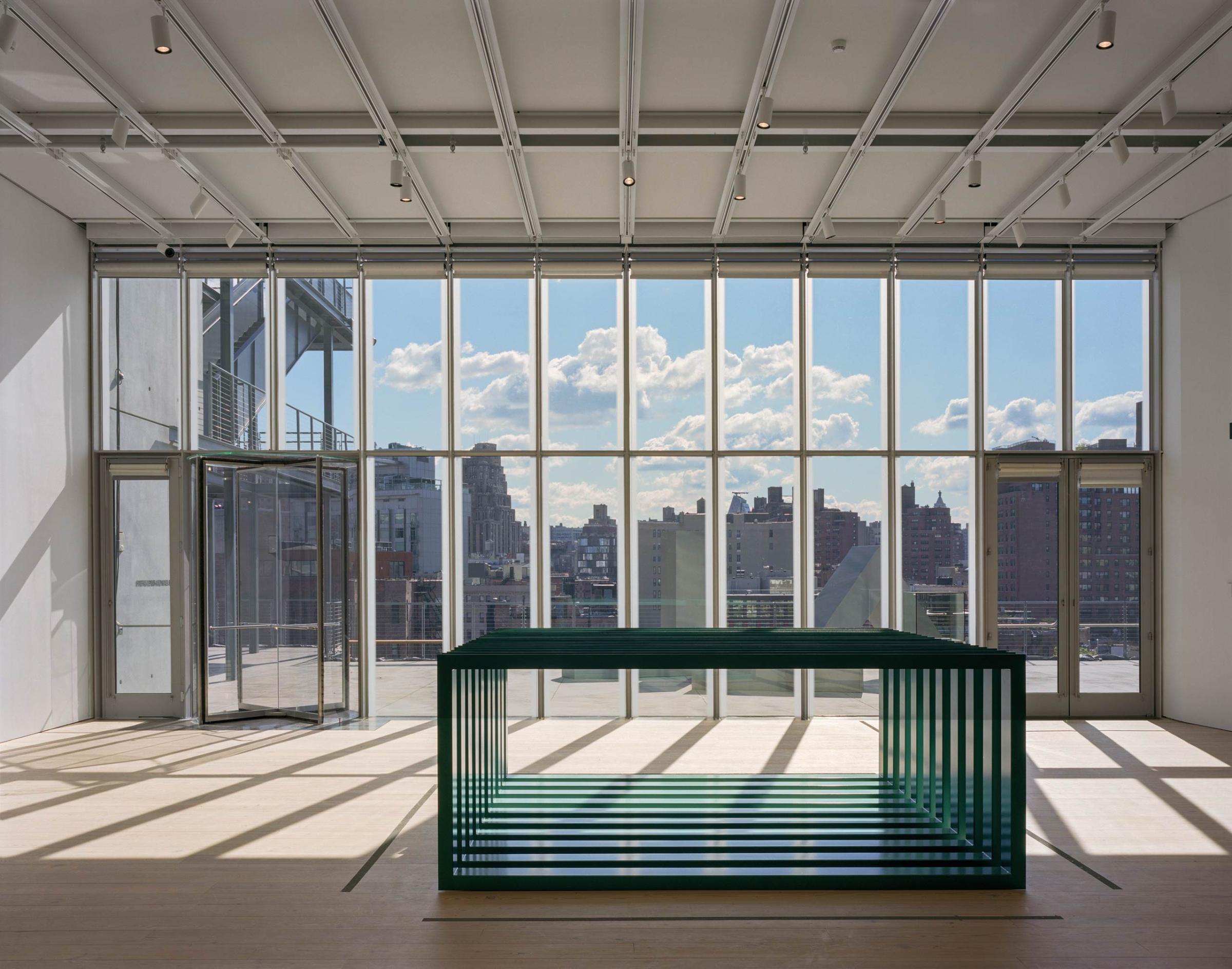 rational ittationalism (floor 6), artwork from left to right: donald judd, untitled, 1966