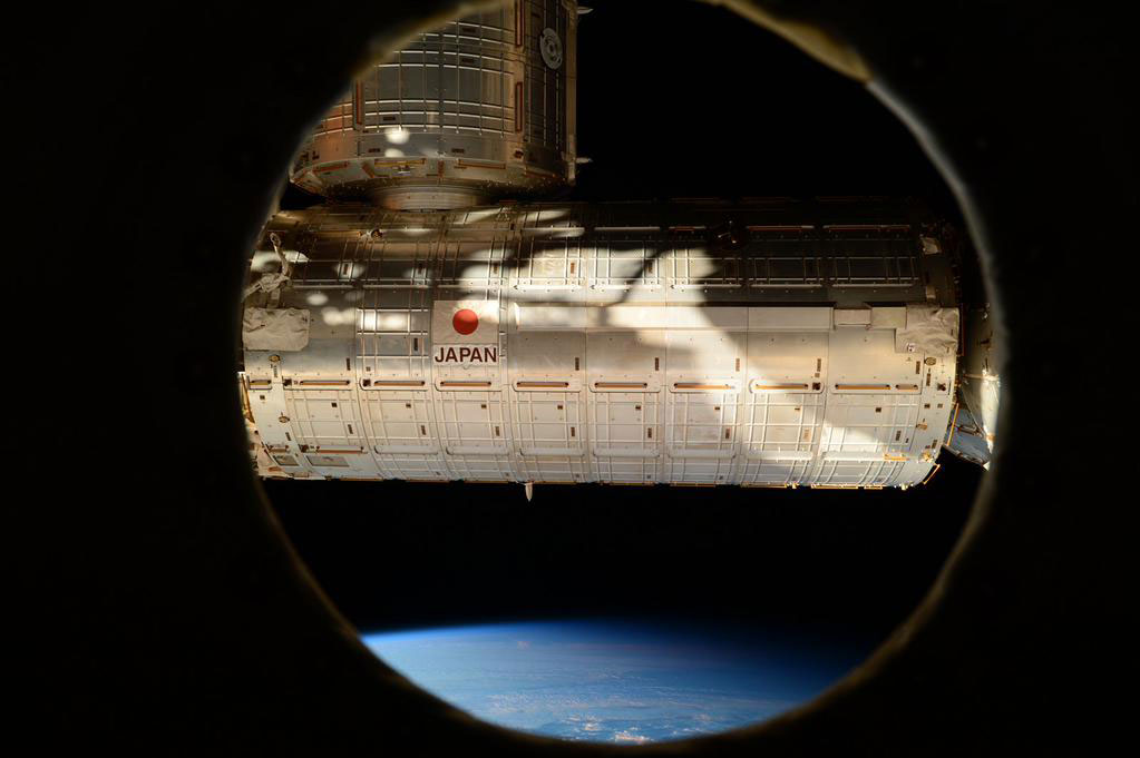Moved our closet (PMM) to this port on Node 3. Likely last picture ever to be taken from this window. #YearInSpace   - via Twitter on May 28, 2015.