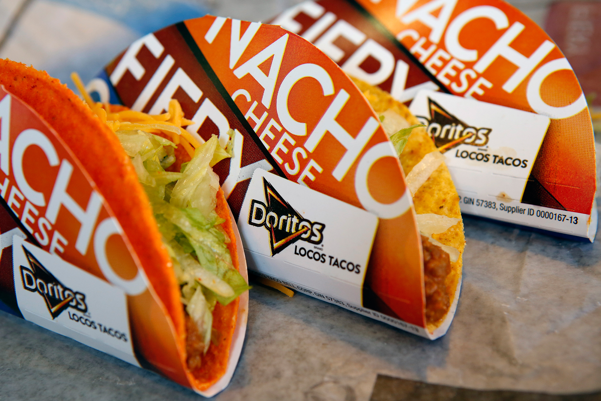 Doritos Locos tacos (Patrick T. Fallon—Bloomberg / Getty Images)